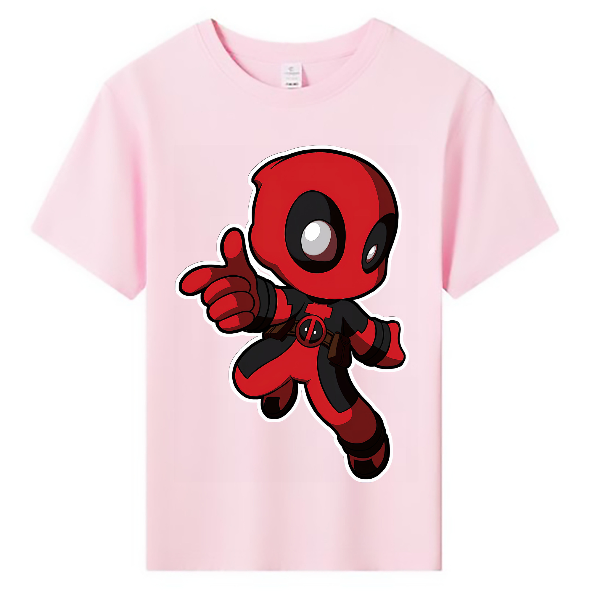 （画像用） Deadpool デッドプール 綿100％キッズTシャツ（フロントプリント）