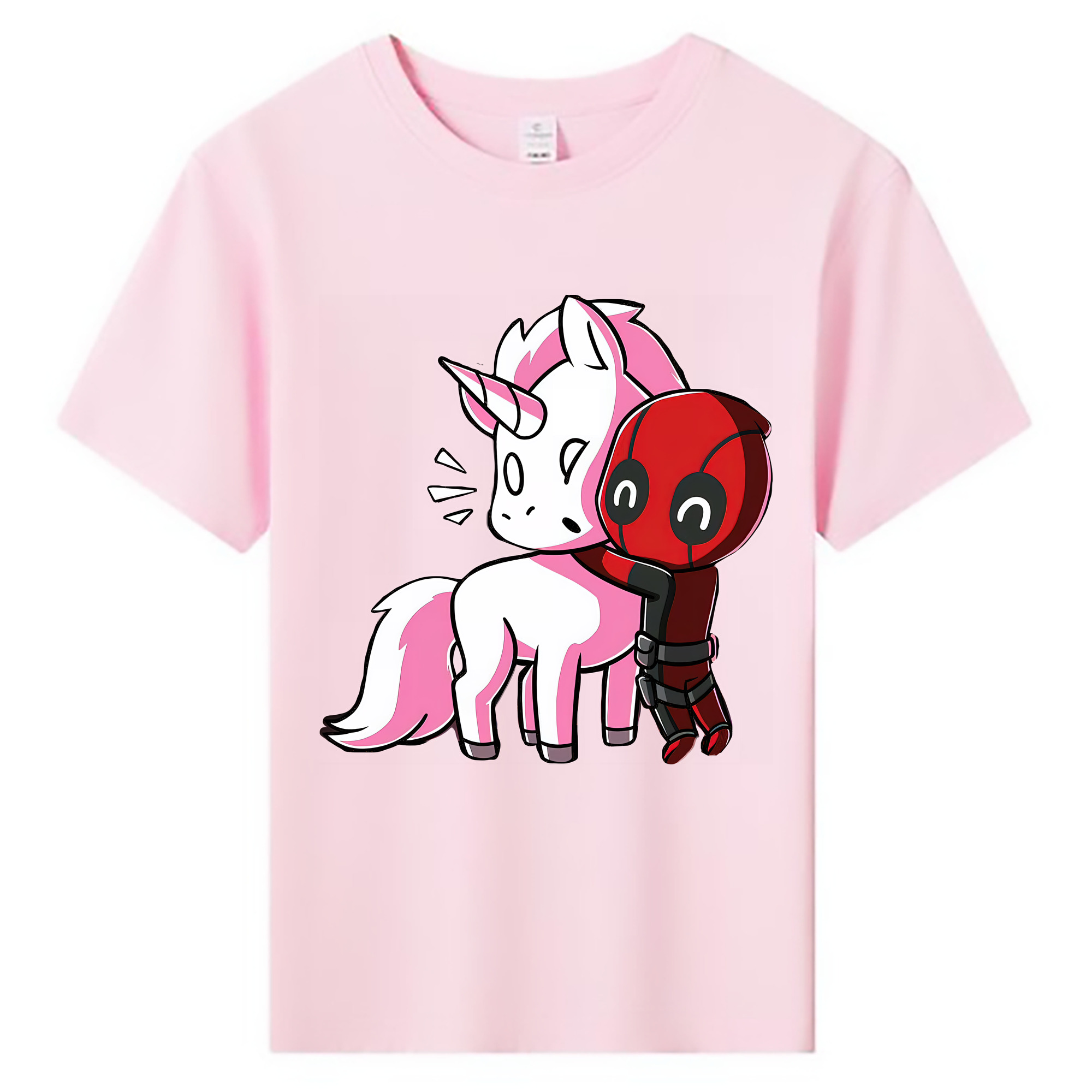 （画像用） Deadpool デッドプール 綿100％キッズTシャツ（フロントプリント）
