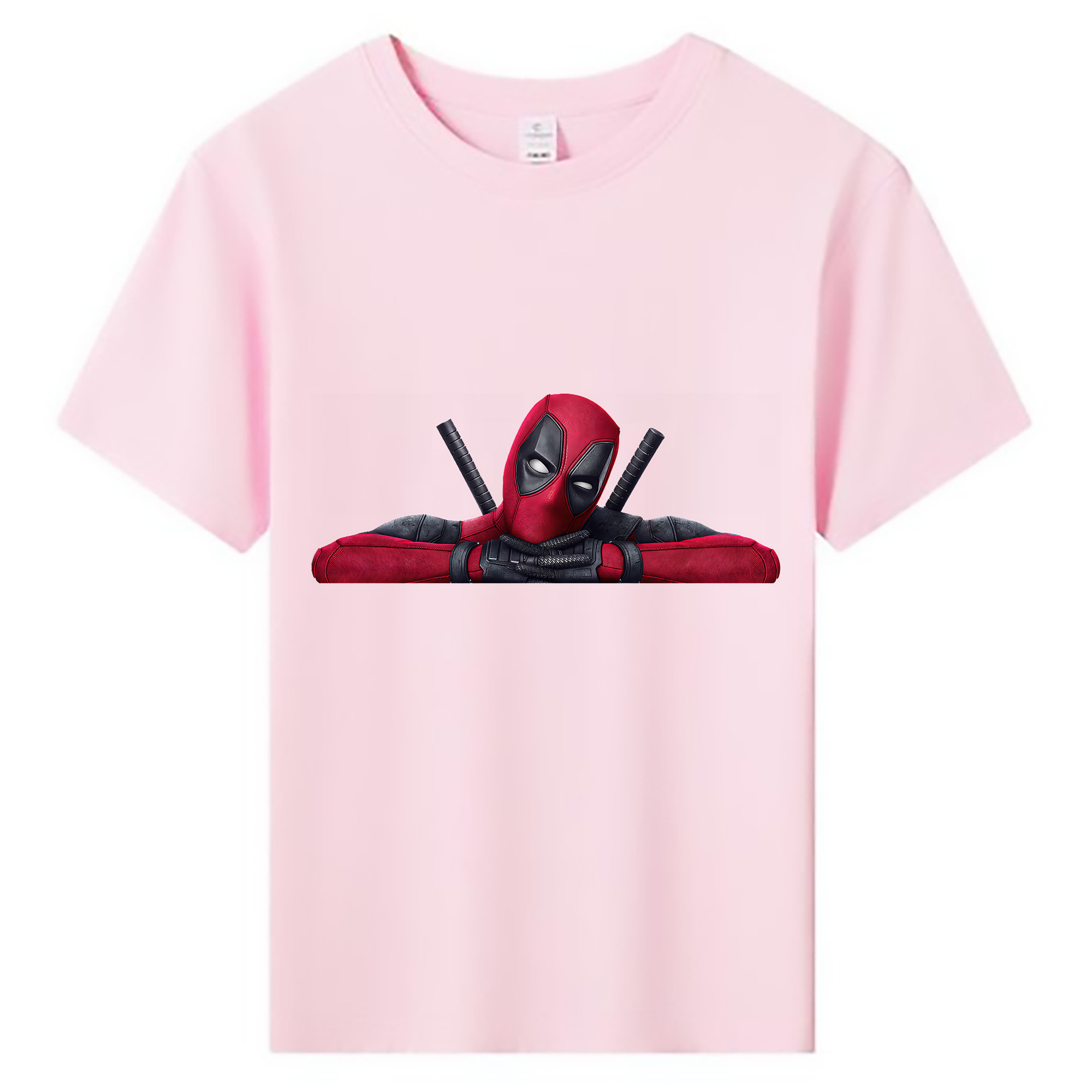 （画像用） Deadpool デッドプール 綿100％キッズTシャツ（フロントプリント）