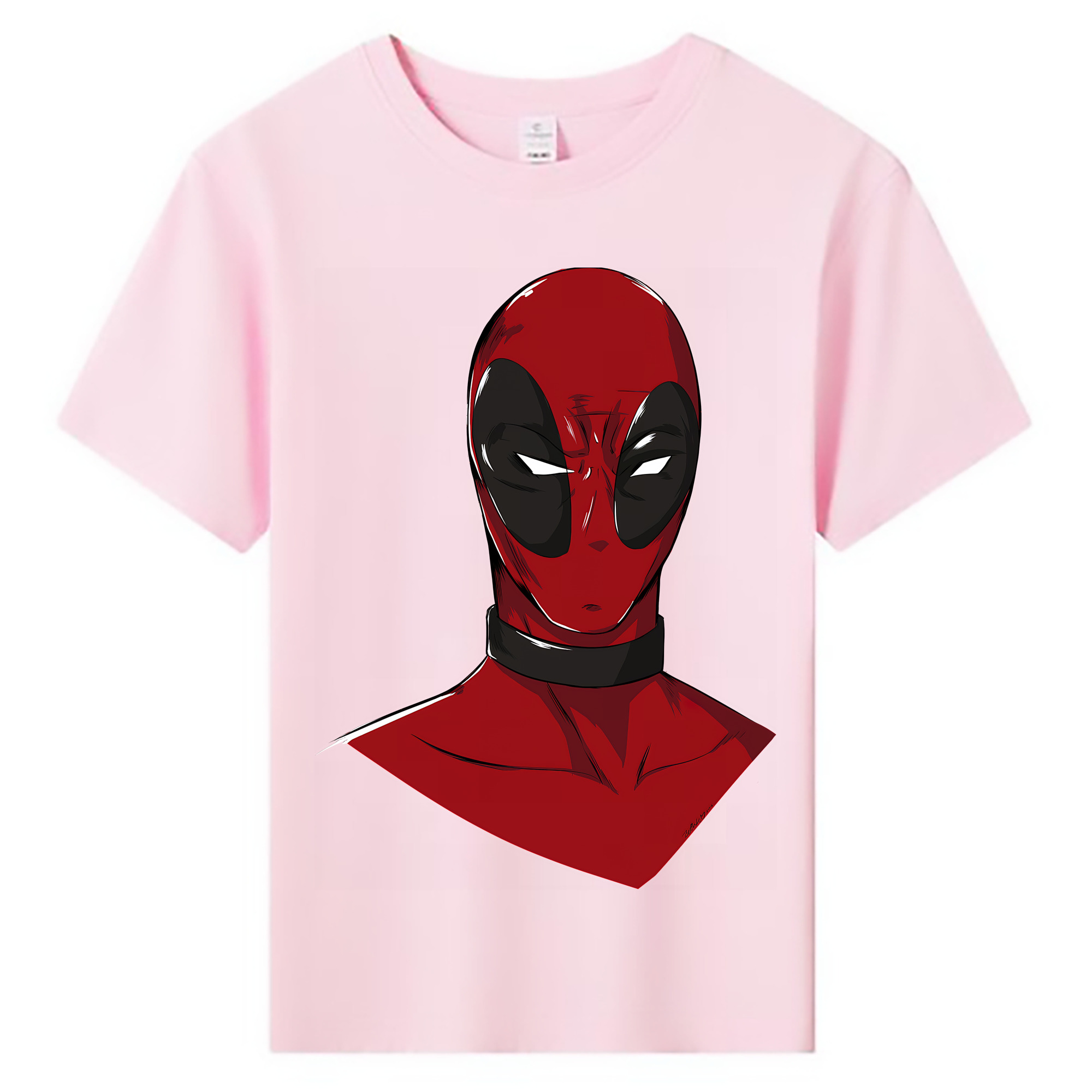 （画像用） Deadpool デッドプール 綿100％キッズTシャツ（フロントプリント）