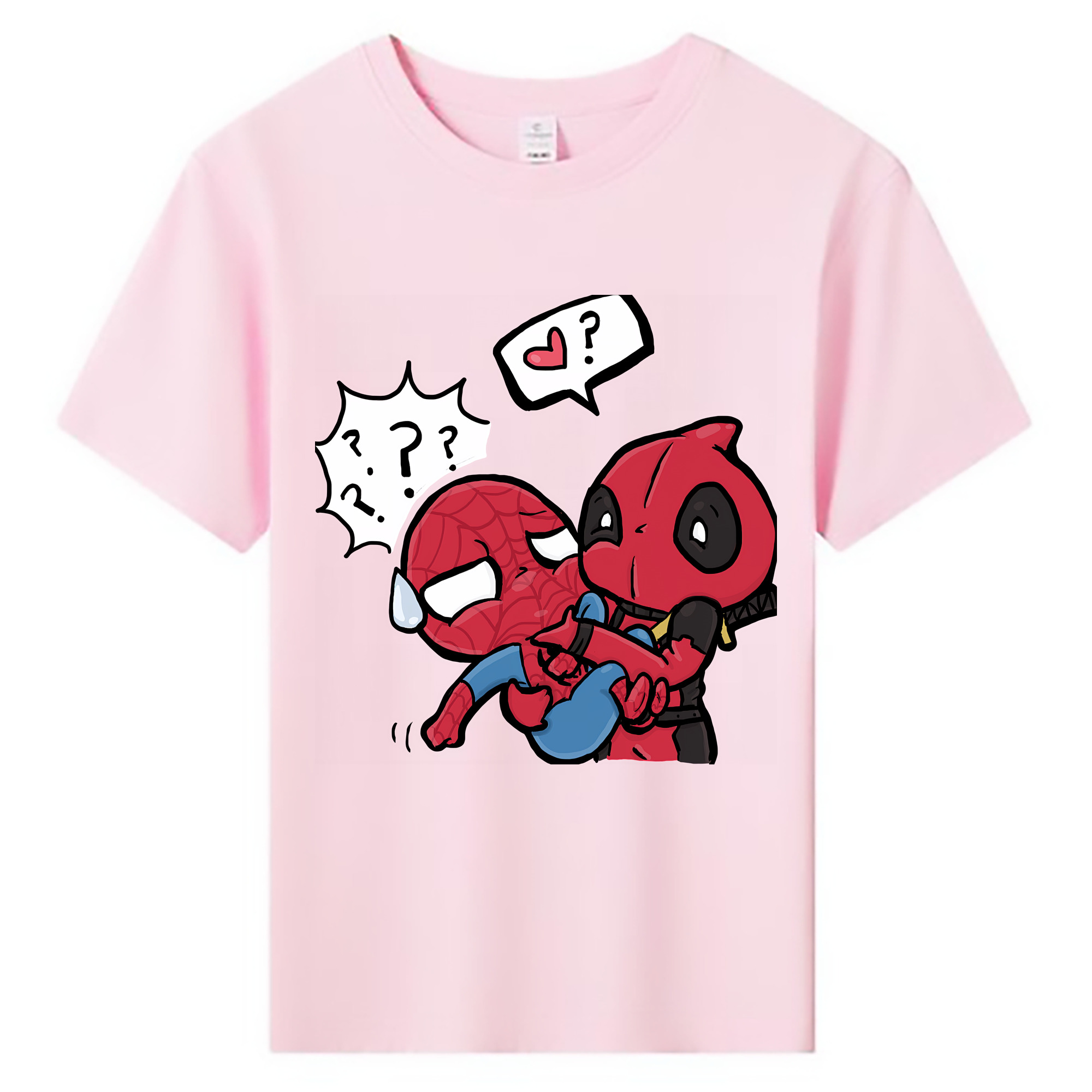 （画像用） Deadpool デッドプール 綿100％キッズTシャツ（フロントプリント）