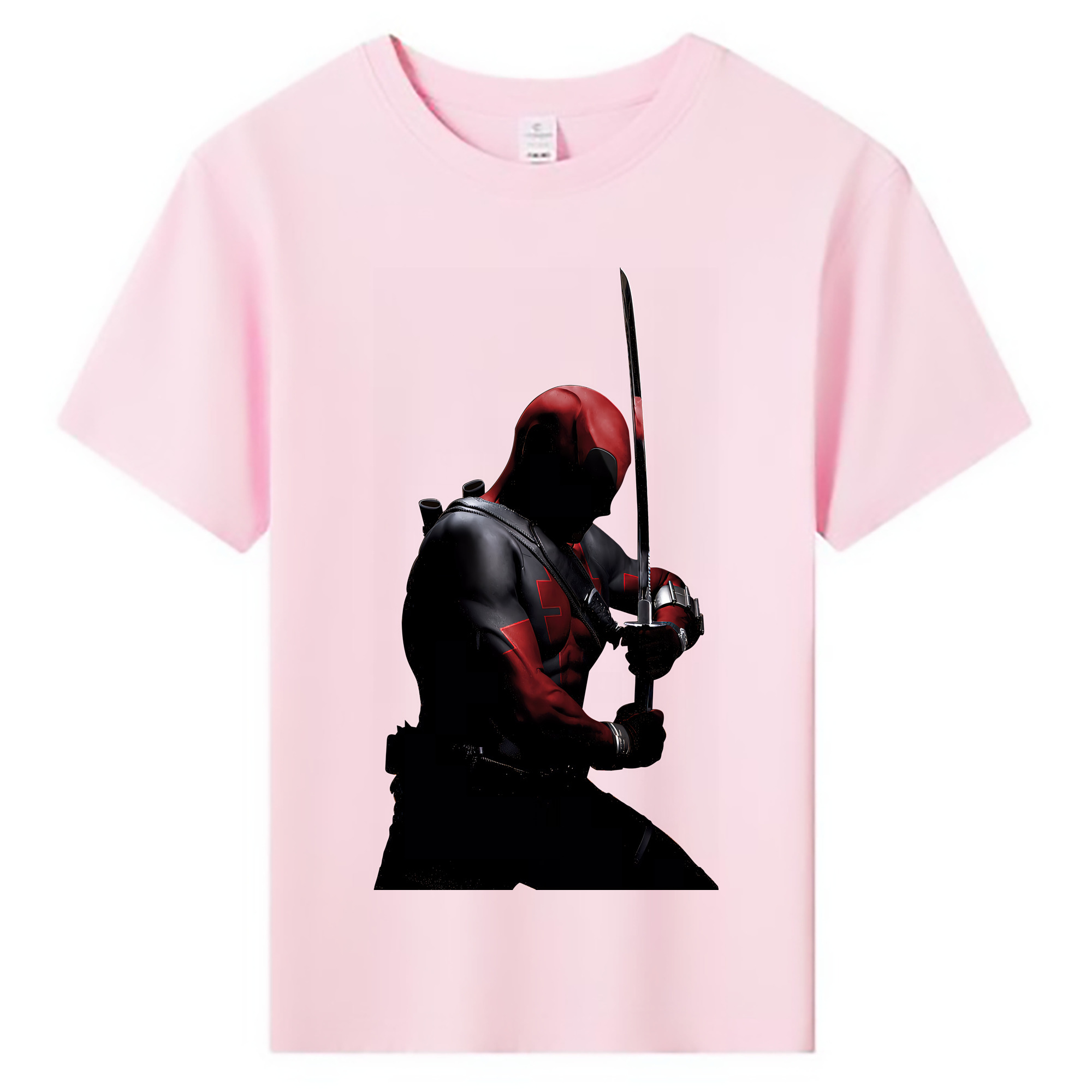 （画像用） Deadpool デッドプール 綿100％キッズTシャツ（フロントプリント）