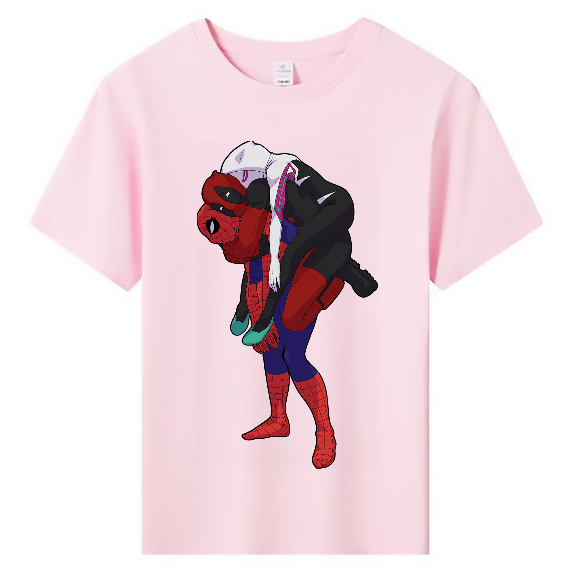 （画像用） Deadpool デッドプール 綿100％キッズTシャツ（フロントプリント）