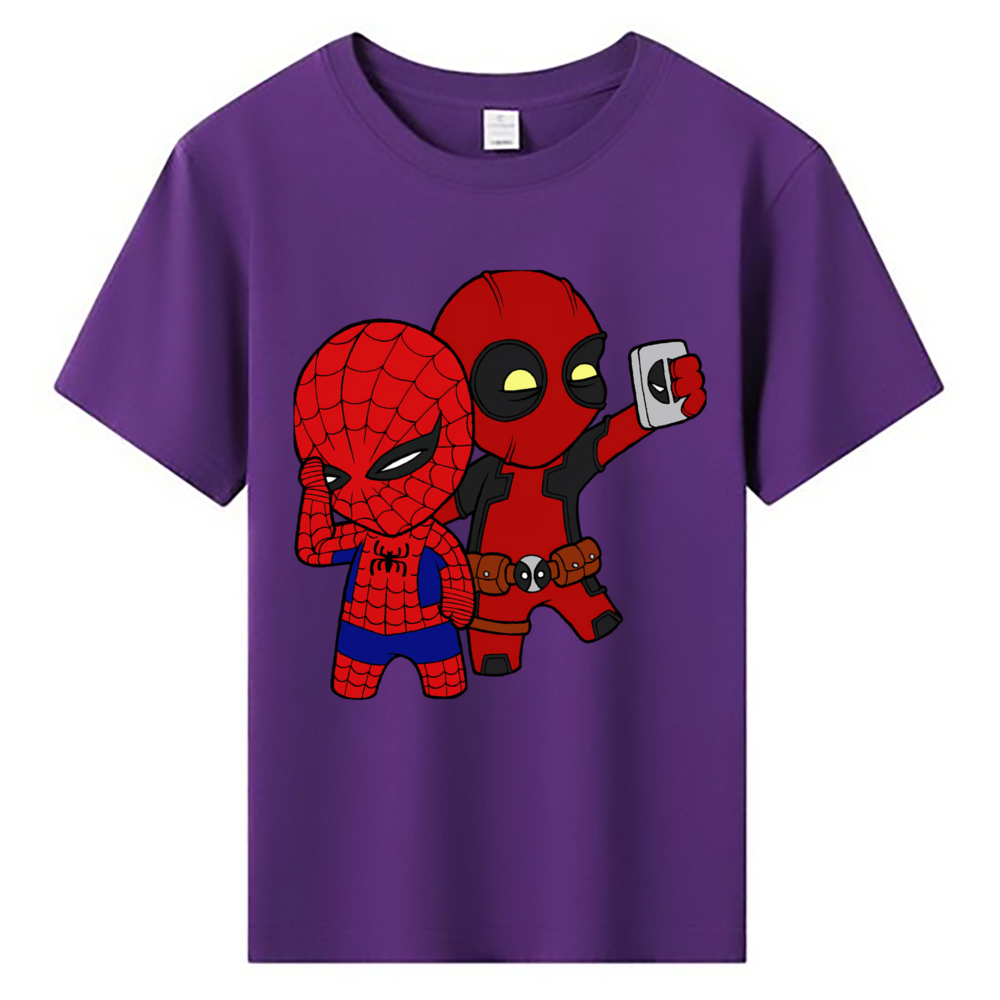 （画像用） Deadpool デッドプール 綿100％キッズTシャツ（フロントプリント）