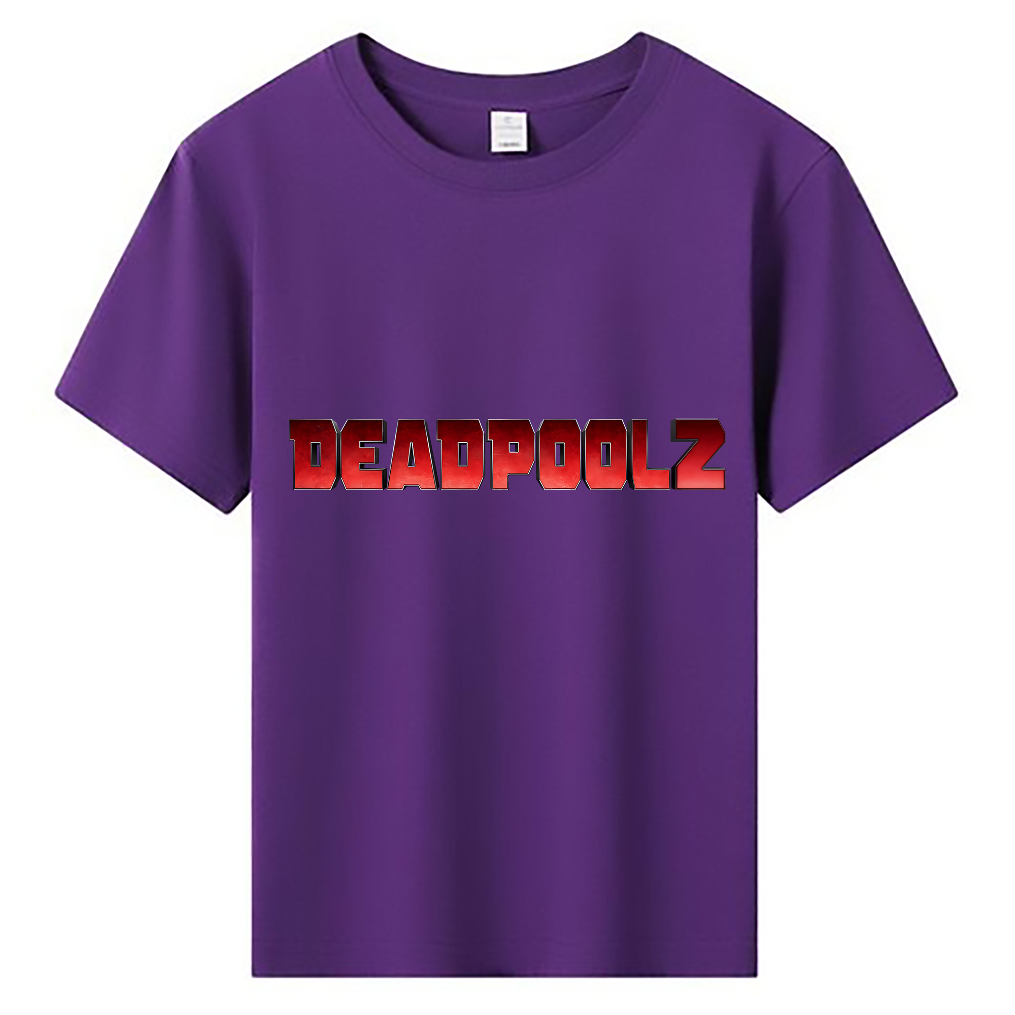 （画像用） Deadpool デッドプール 綿100％キッズTシャツ（フロントプリント）