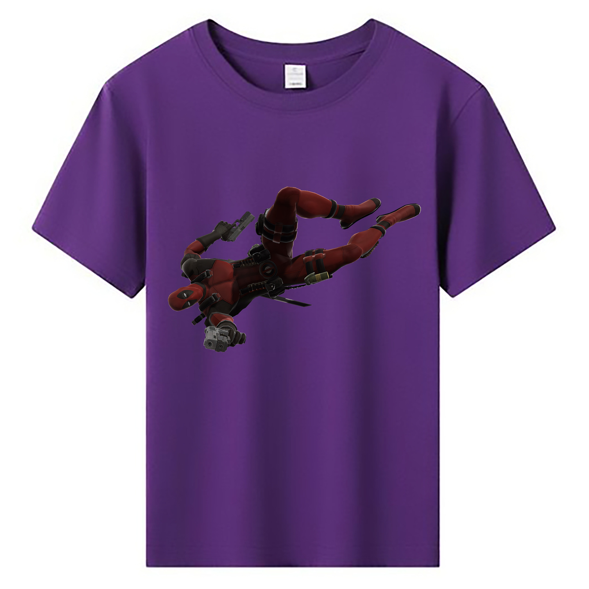 （画像用） Deadpool デッドプール 綿100％キッズTシャツ（フロントプリント）