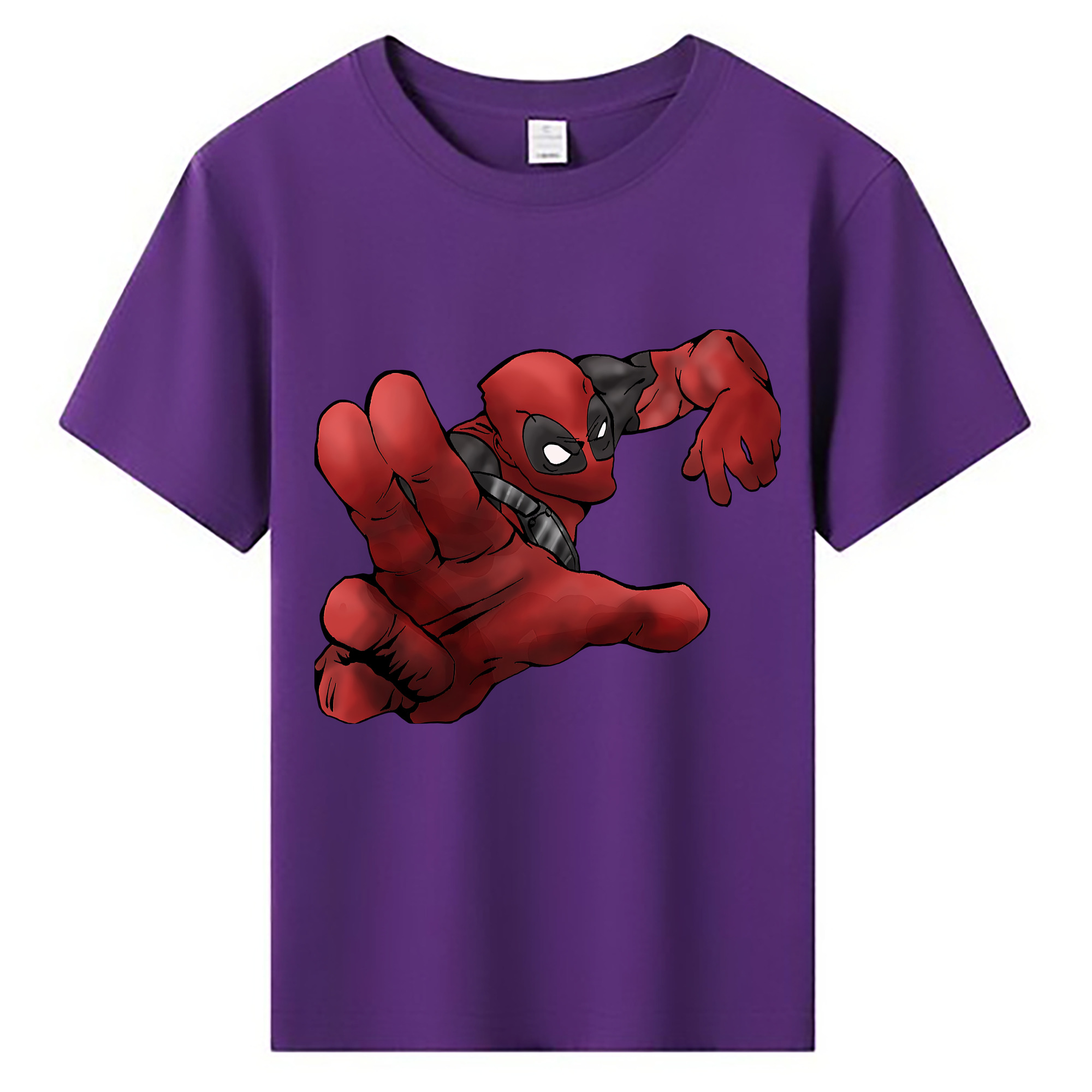 （画像用） Deadpool デッドプール 綿100％キッズTシャツ（フロントプリント）