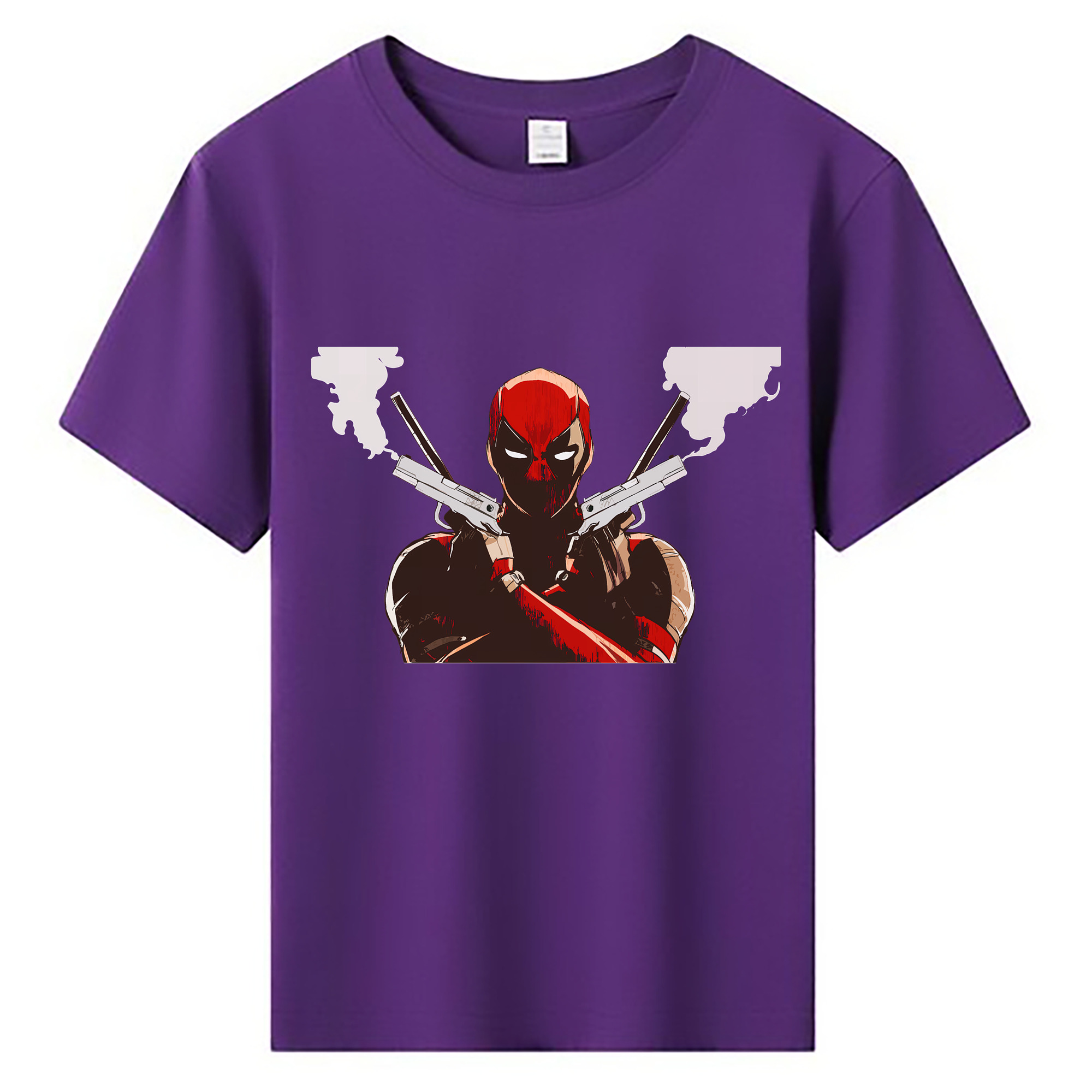 （画像用） Deadpool デッドプール 綿100％キッズTシャツ（フロントプリント）