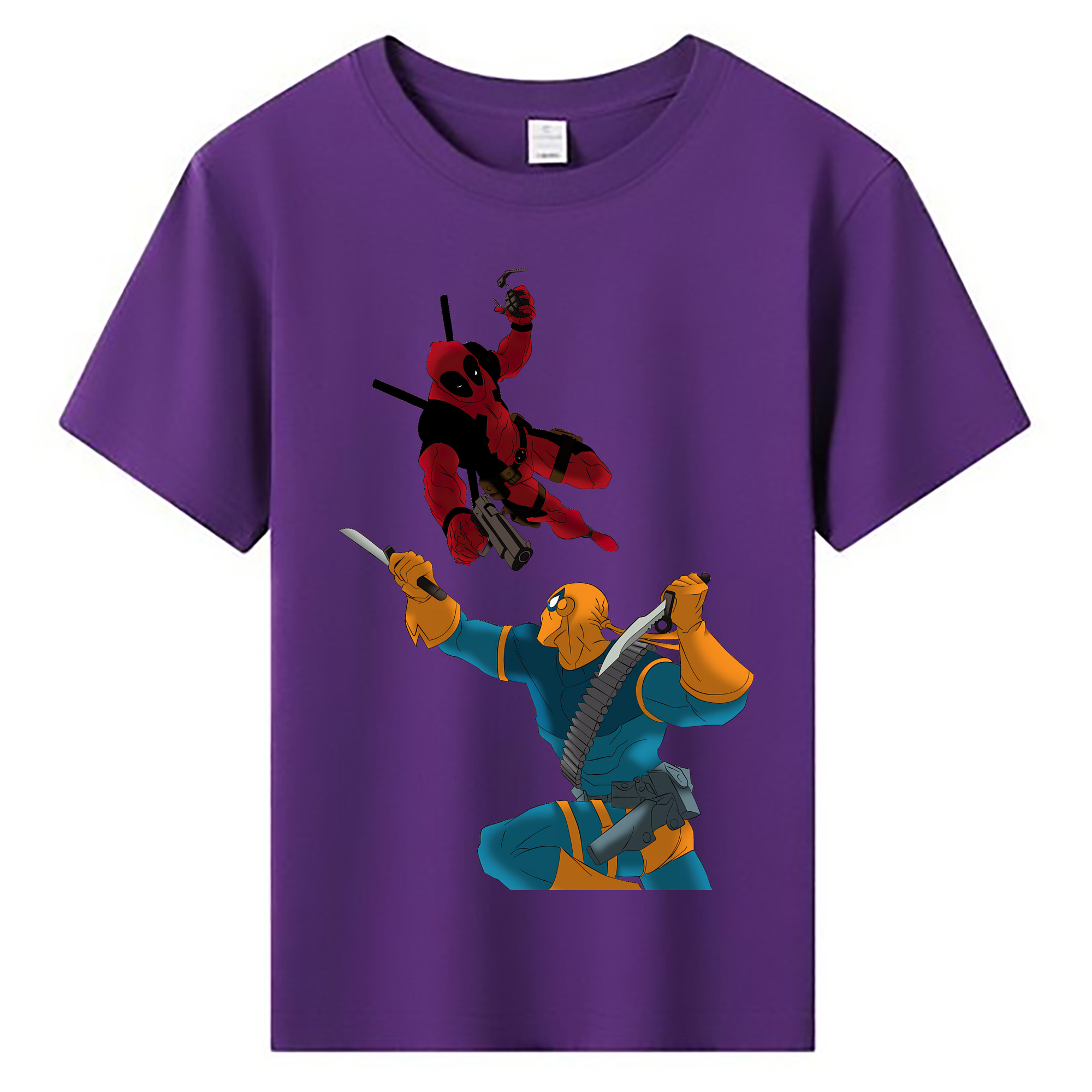 （画像用） Deadpool デッドプール 綿100％キッズTシャツ（フロントプリント）
