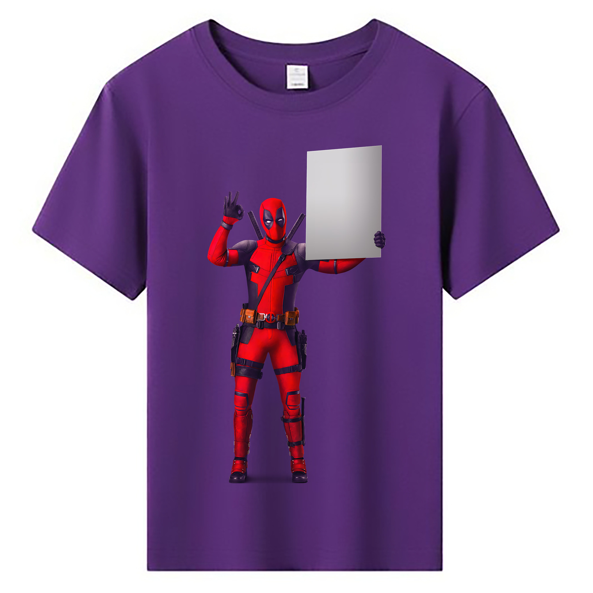 （画像用） Deadpool デッドプール 綿100％キッズTシャツ（フロントプリント）