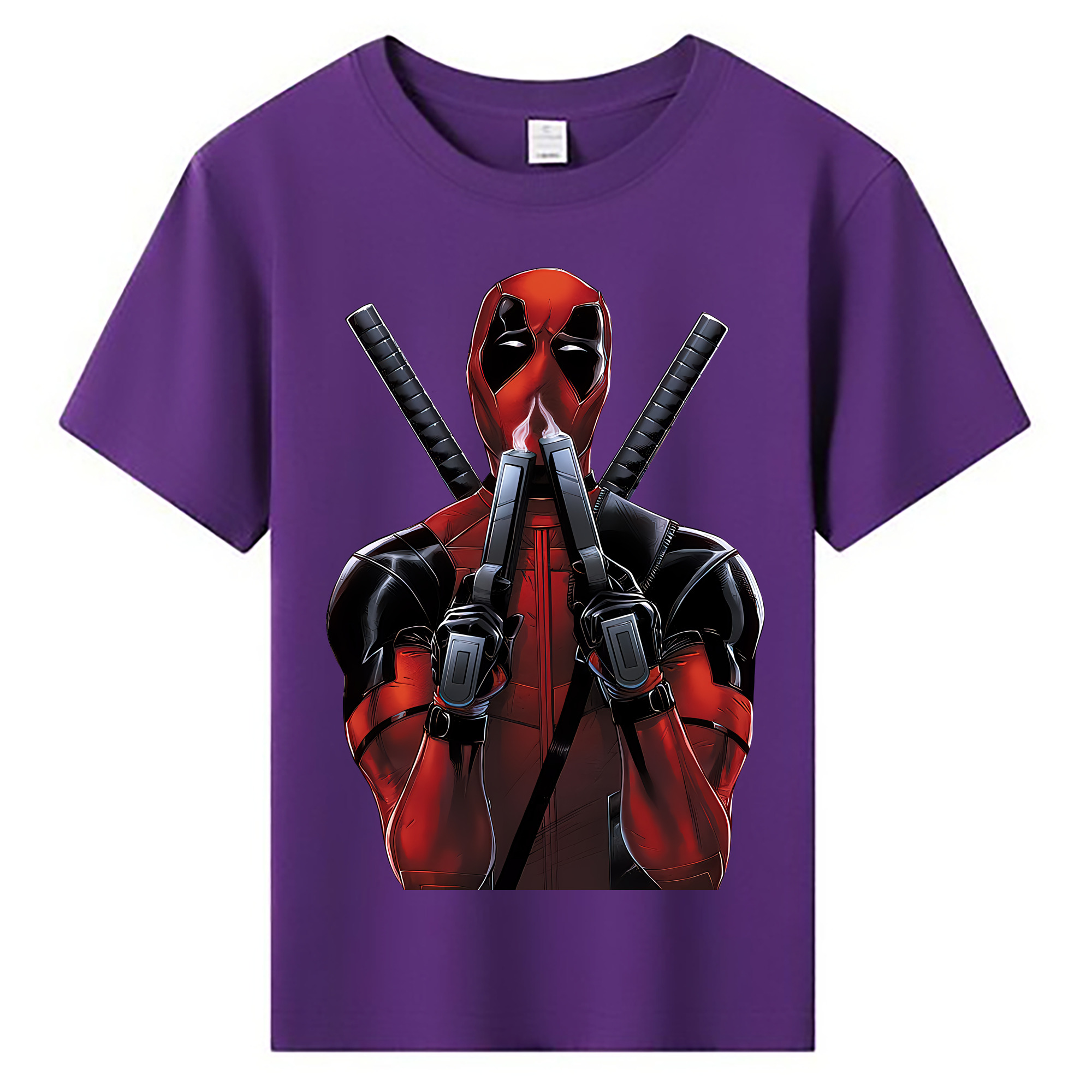 （画像用） Deadpool デッドプール 綿100％キッズTシャツ（フロントプリント）