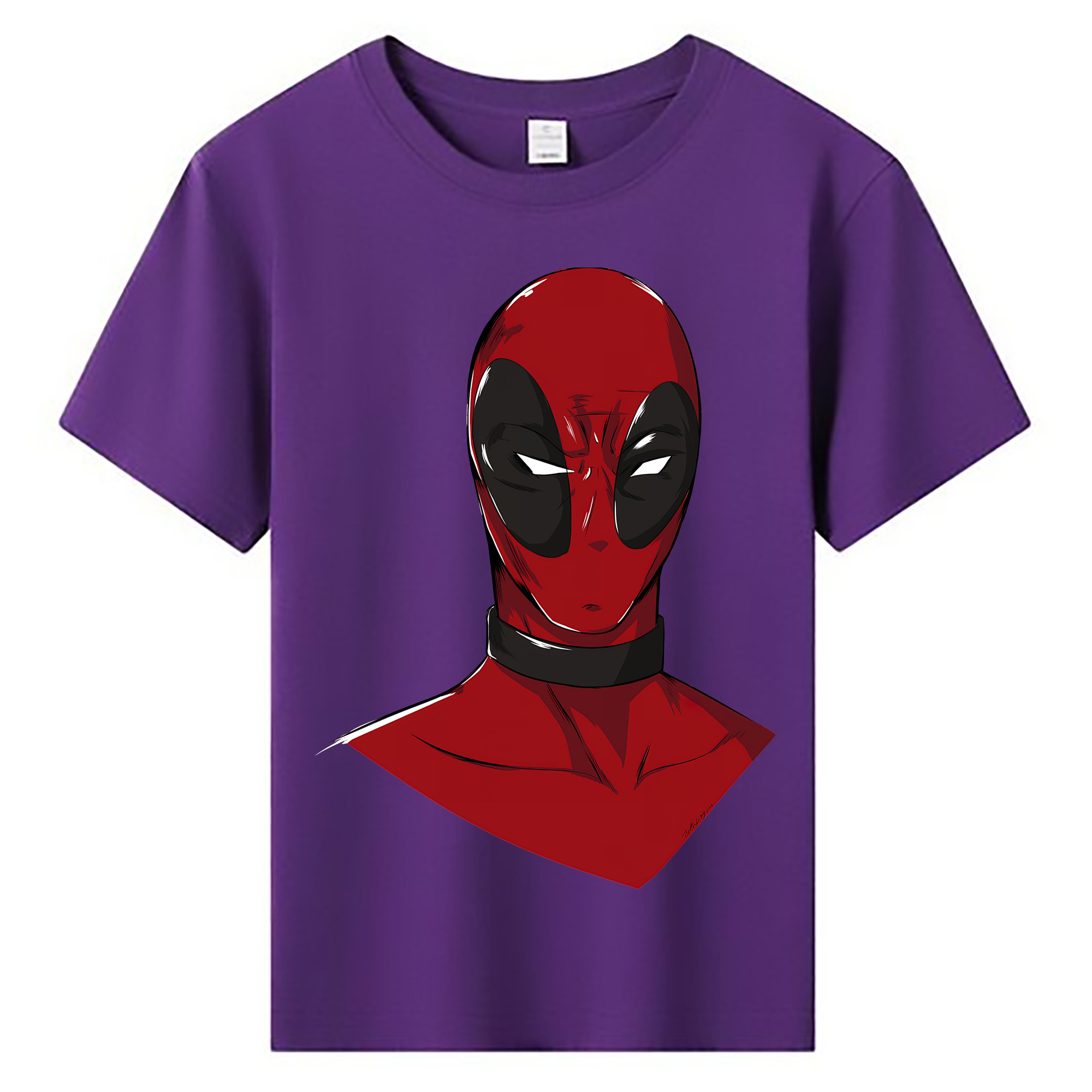 （画像用） Deadpool デッドプール 綿100％キッズTシャツ（フロントプリント）