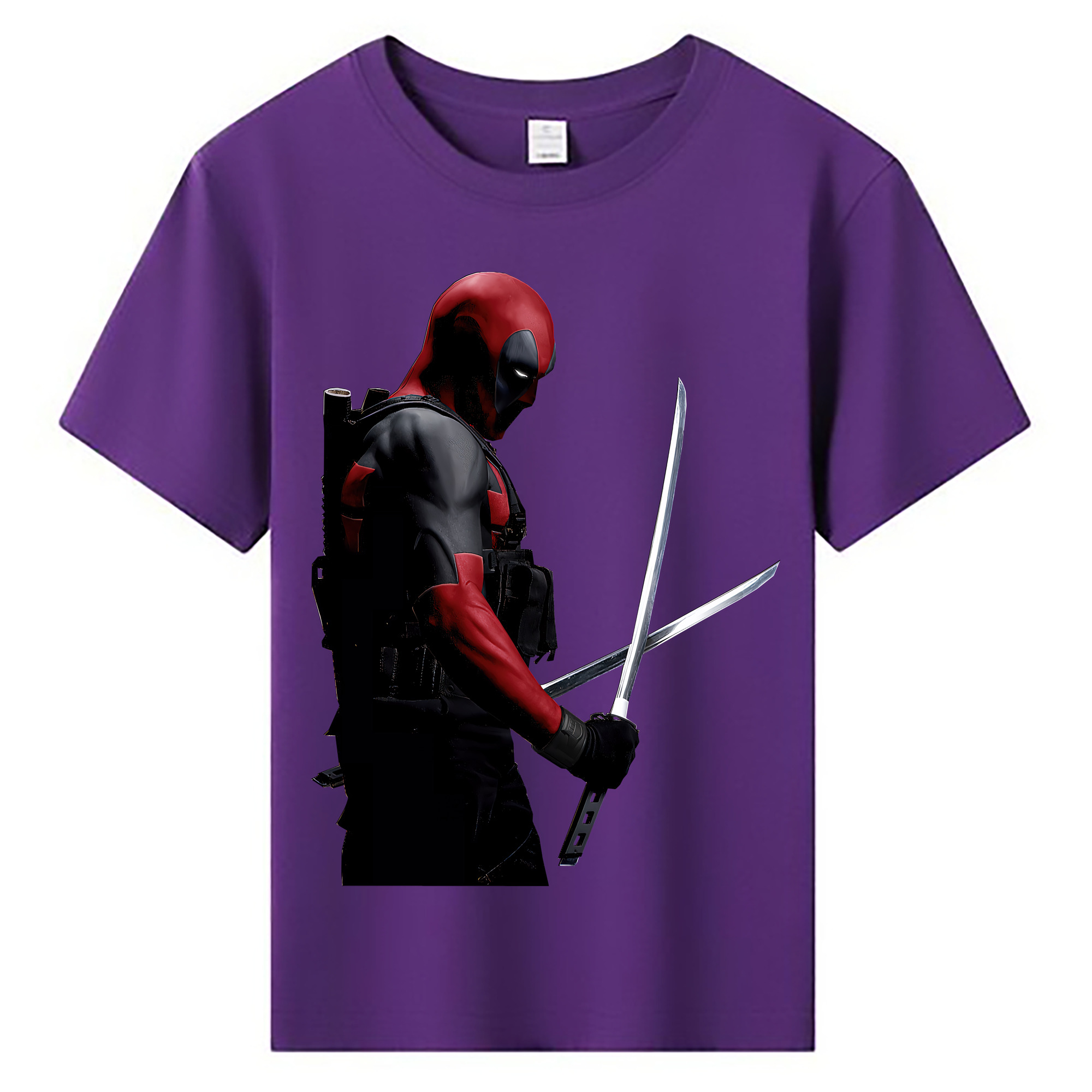 （画像用） Deadpool デッドプール 綿100％キッズTシャツ（フロントプリント）