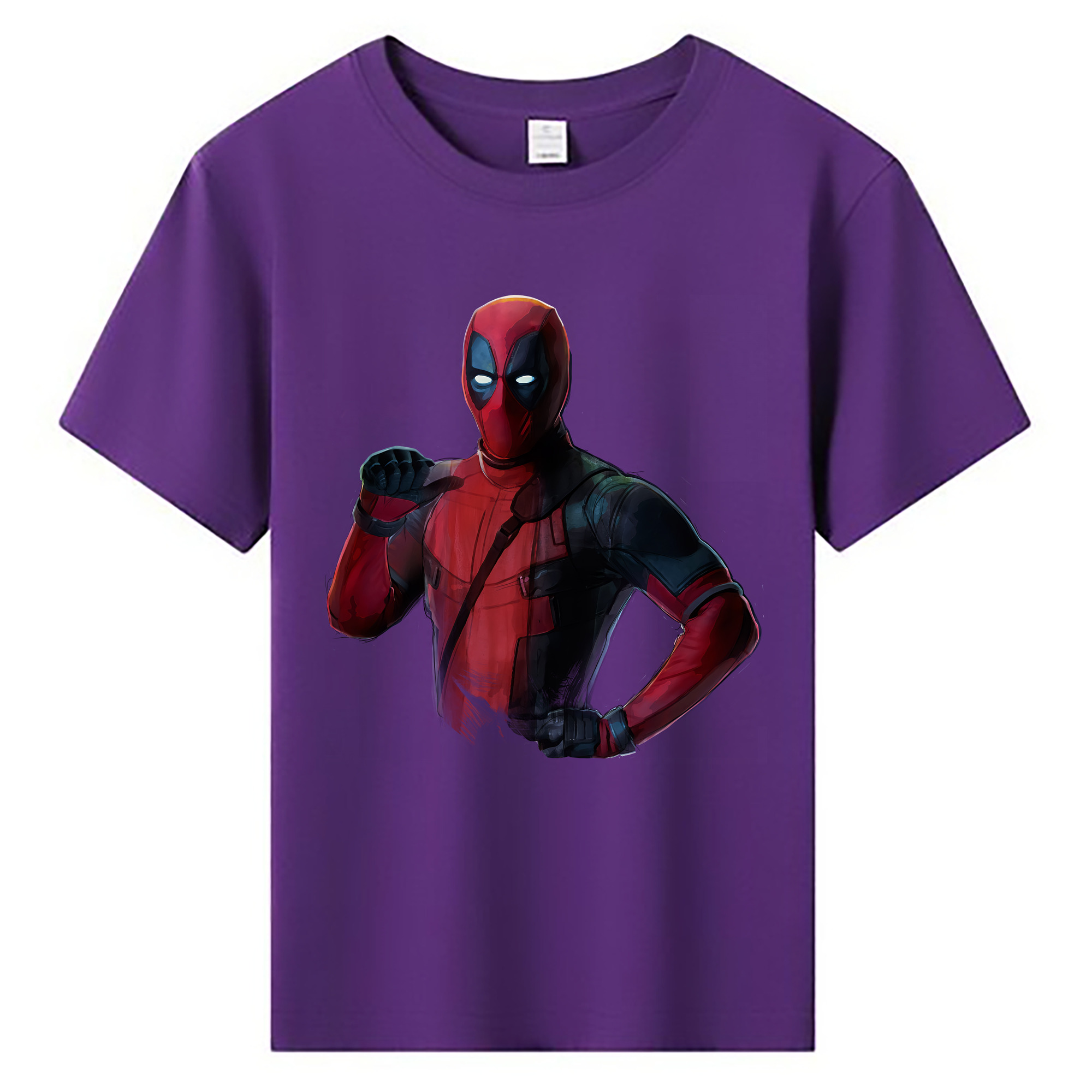 （画像用） Deadpool デッドプール 綿100％キッズTシャツ（フロントプリント）