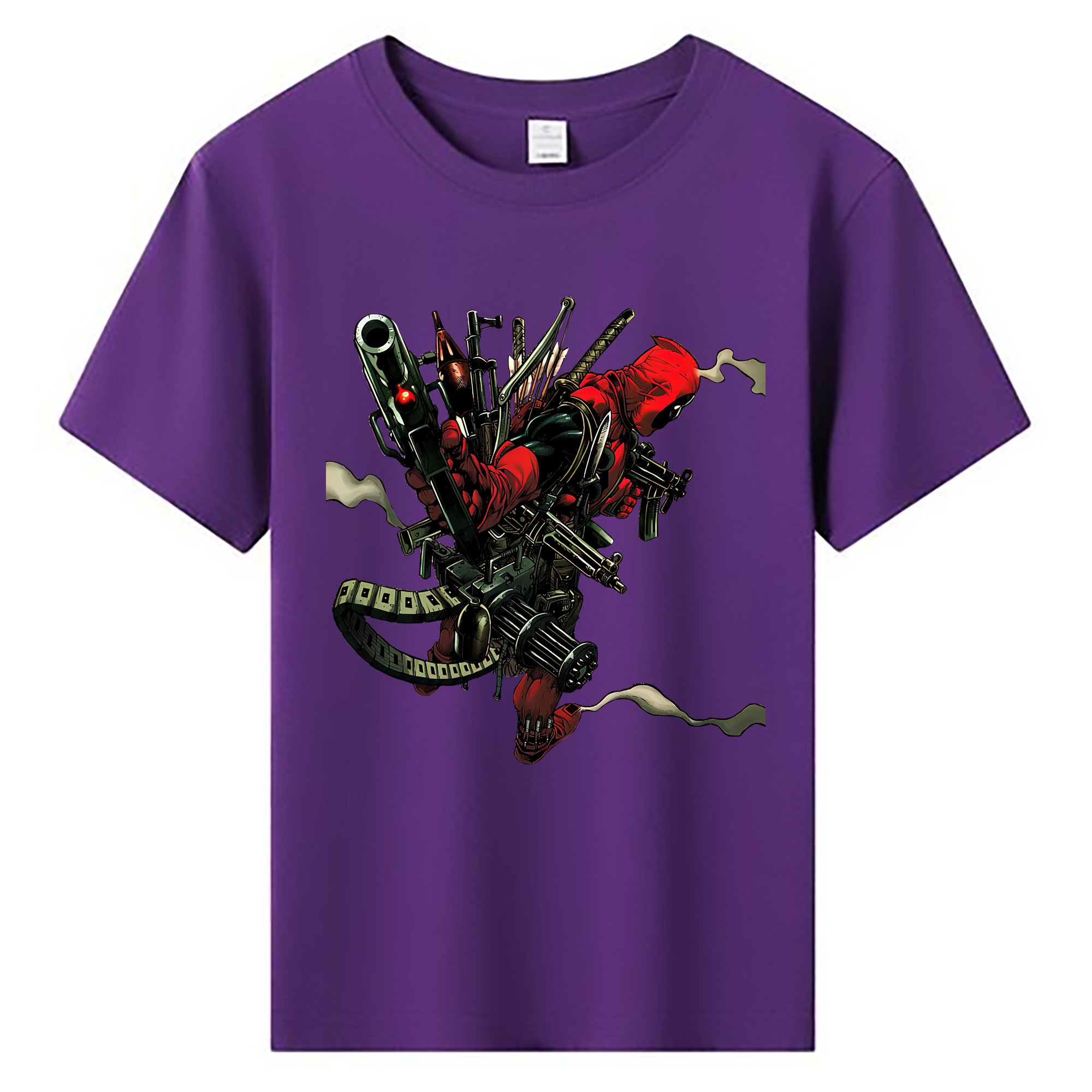 （画像用） Deadpool デッドプール 綿100％キッズTシャツ（フロントプリント）