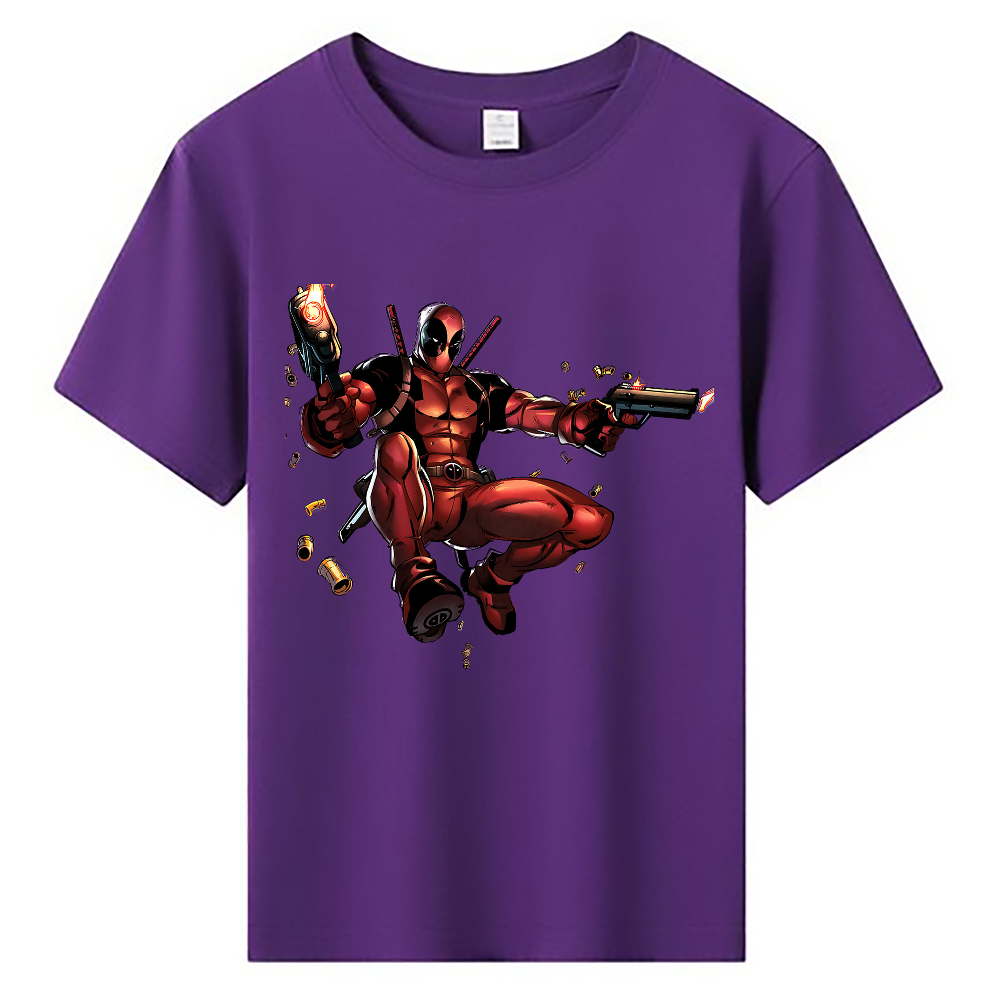 （画像用） Deadpool デッドプール 綿100％キッズTシャツ（フロントプリント）