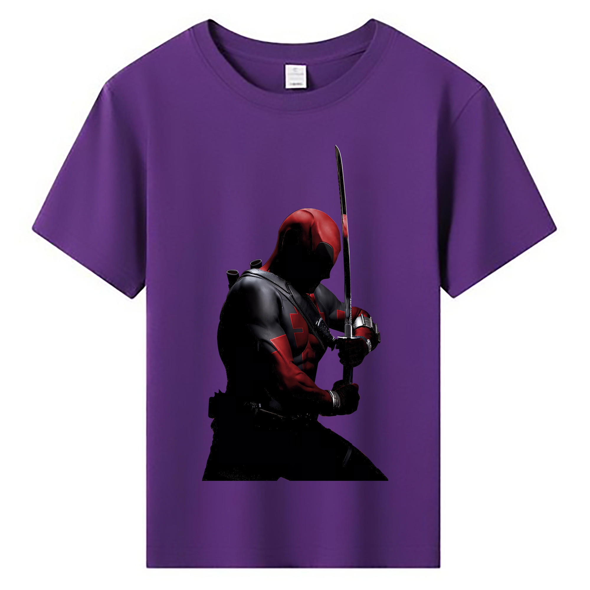 （画像用） Deadpool デッドプール 綿100％キッズTシャツ（フロントプリント）