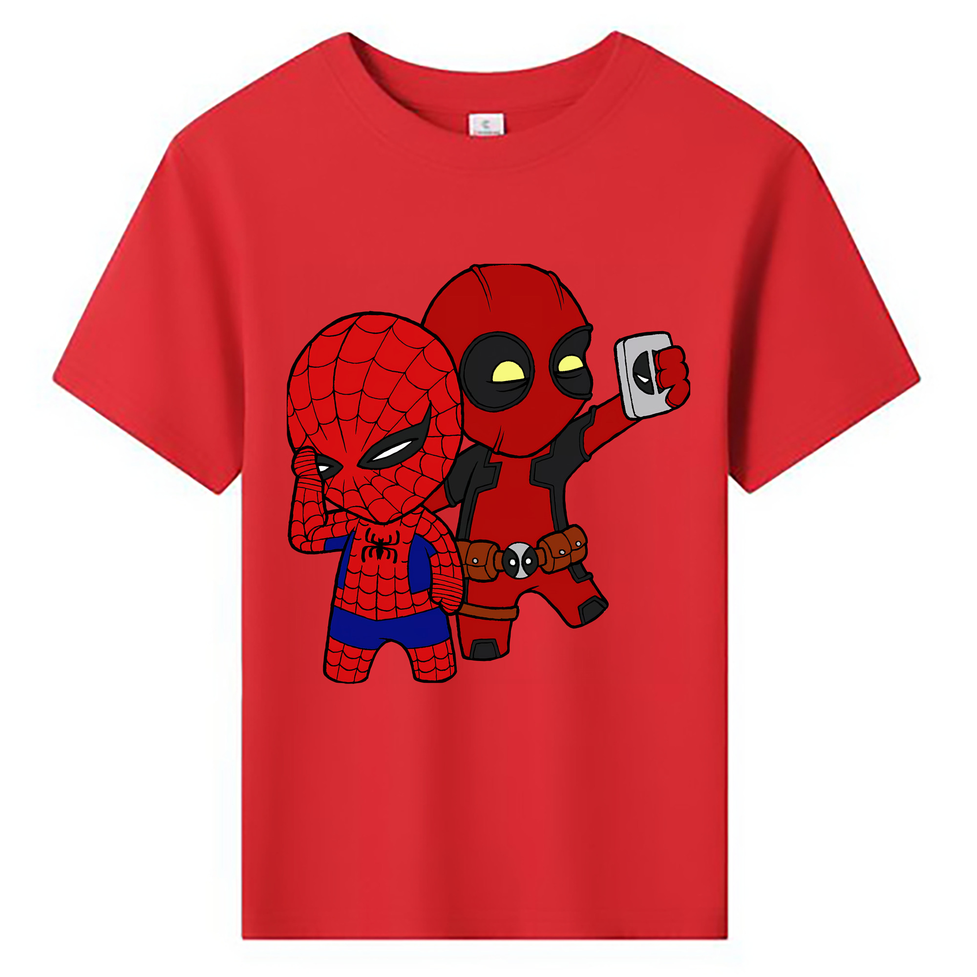 （画像用） Deadpool デッドプール 綿100％キッズTシャツ（フロントプリント）