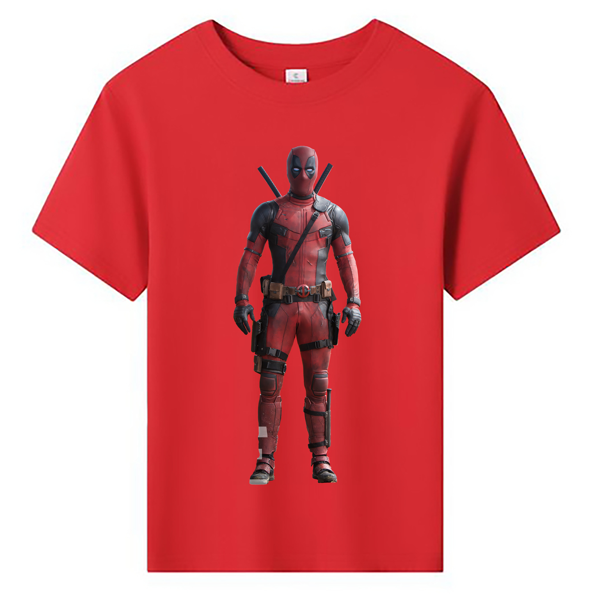 （画像用） Deadpool デッドプール 綿100％キッズTシャツ（フロントプリント）
