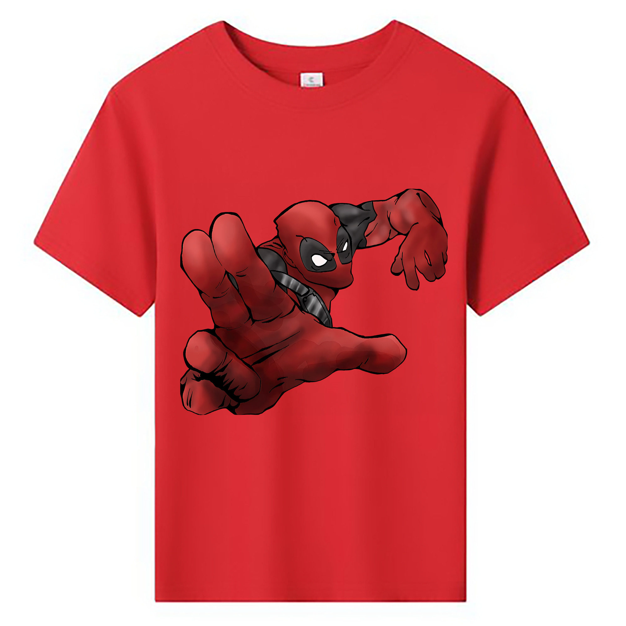 （画像用） Deadpool デッドプール 綿100％キッズTシャツ（フロントプリント）