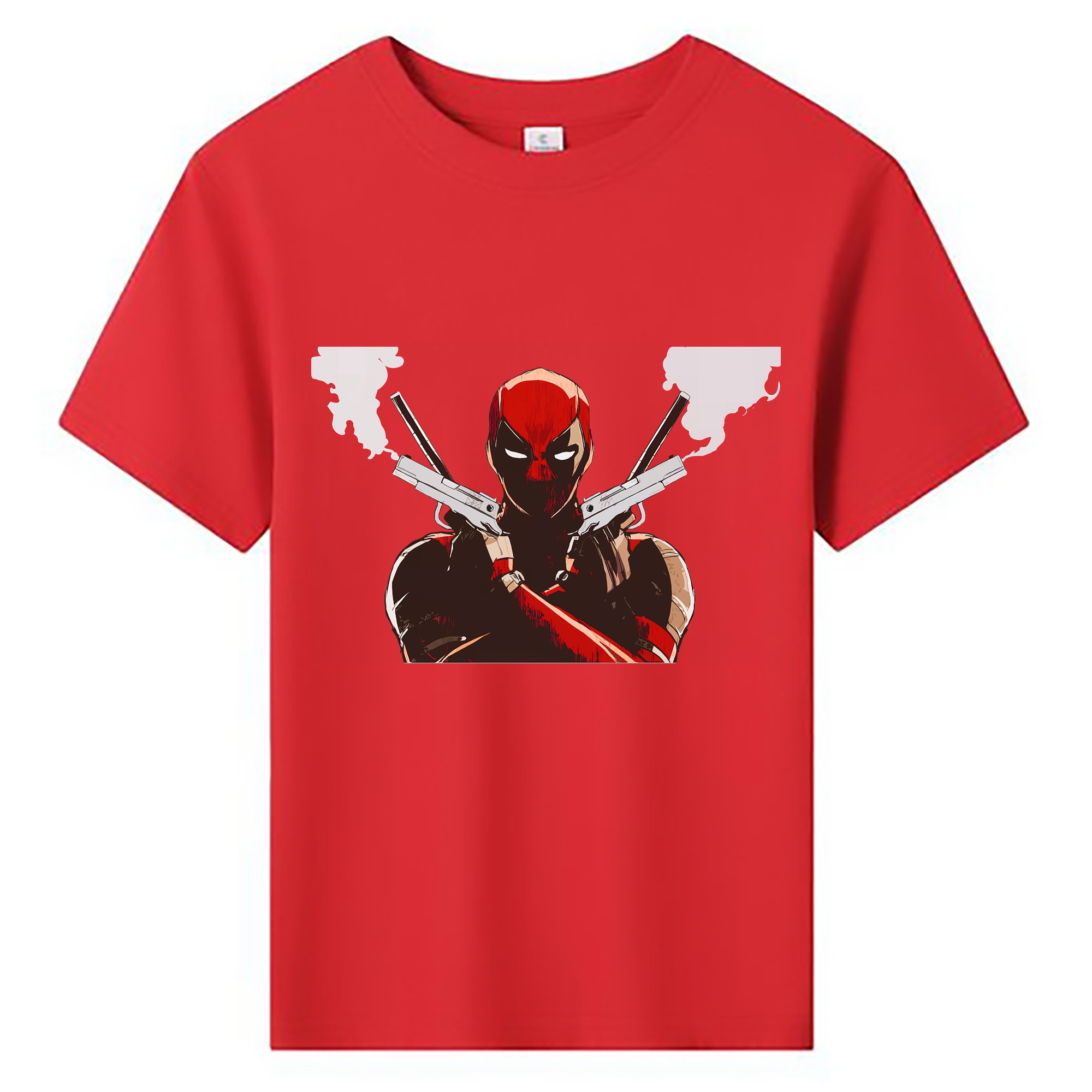 （画像用） Deadpool デッドプール 綿100％キッズTシャツ（フロントプリント）