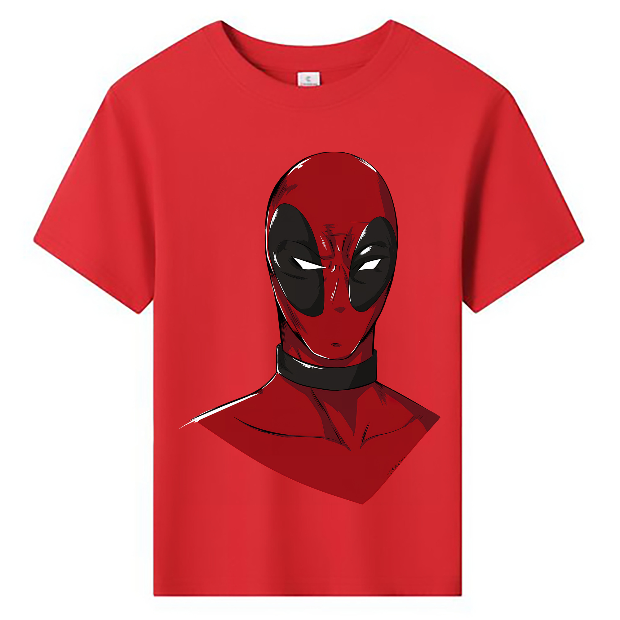 （画像用） Deadpool デッドプール 綿100％キッズTシャツ（フロントプリント）