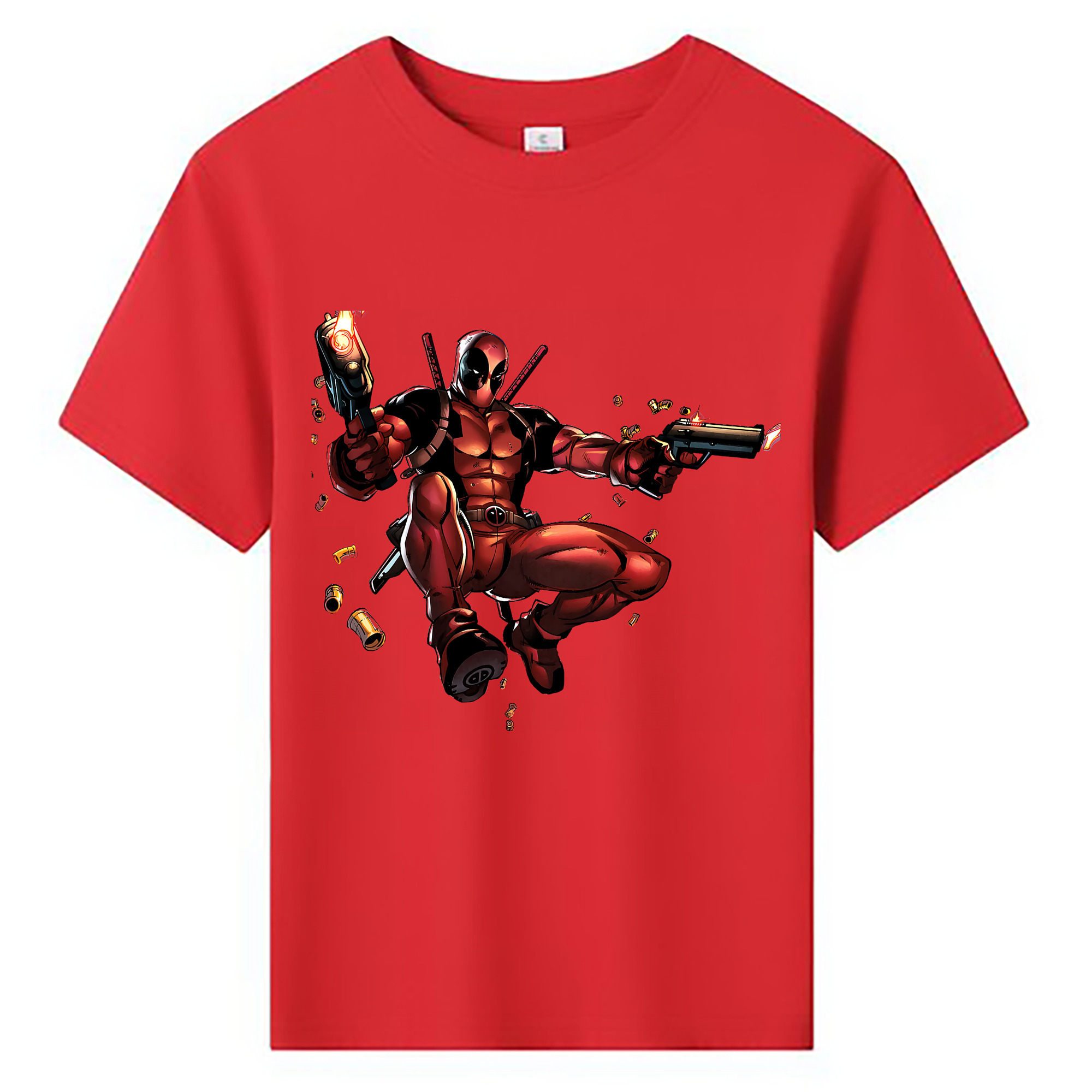 （画像用） Deadpool デッドプール 綿100％キッズTシャツ（フロントプリント）