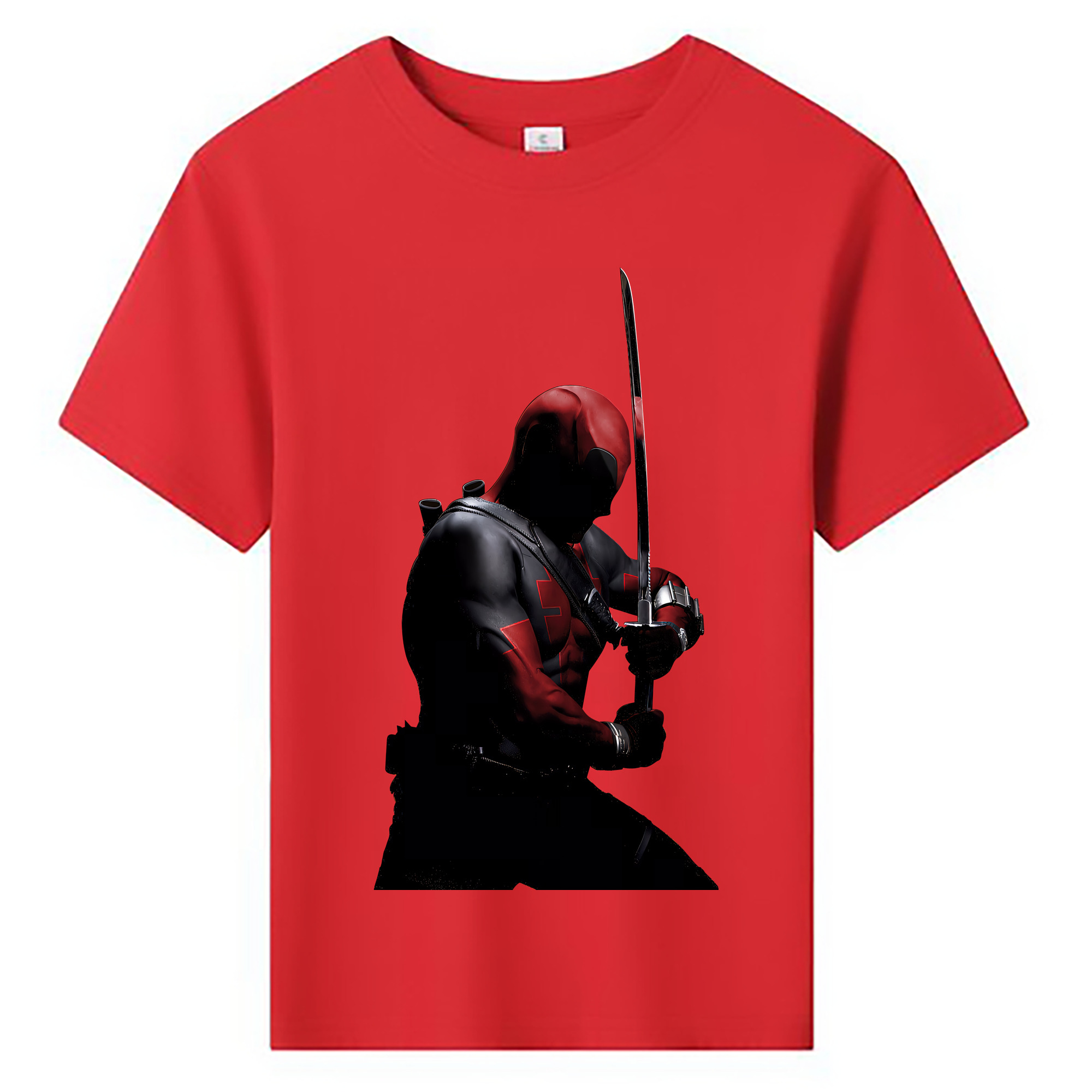 （画像用） Deadpool デッドプール 綿100％キッズTシャツ（フロントプリント）