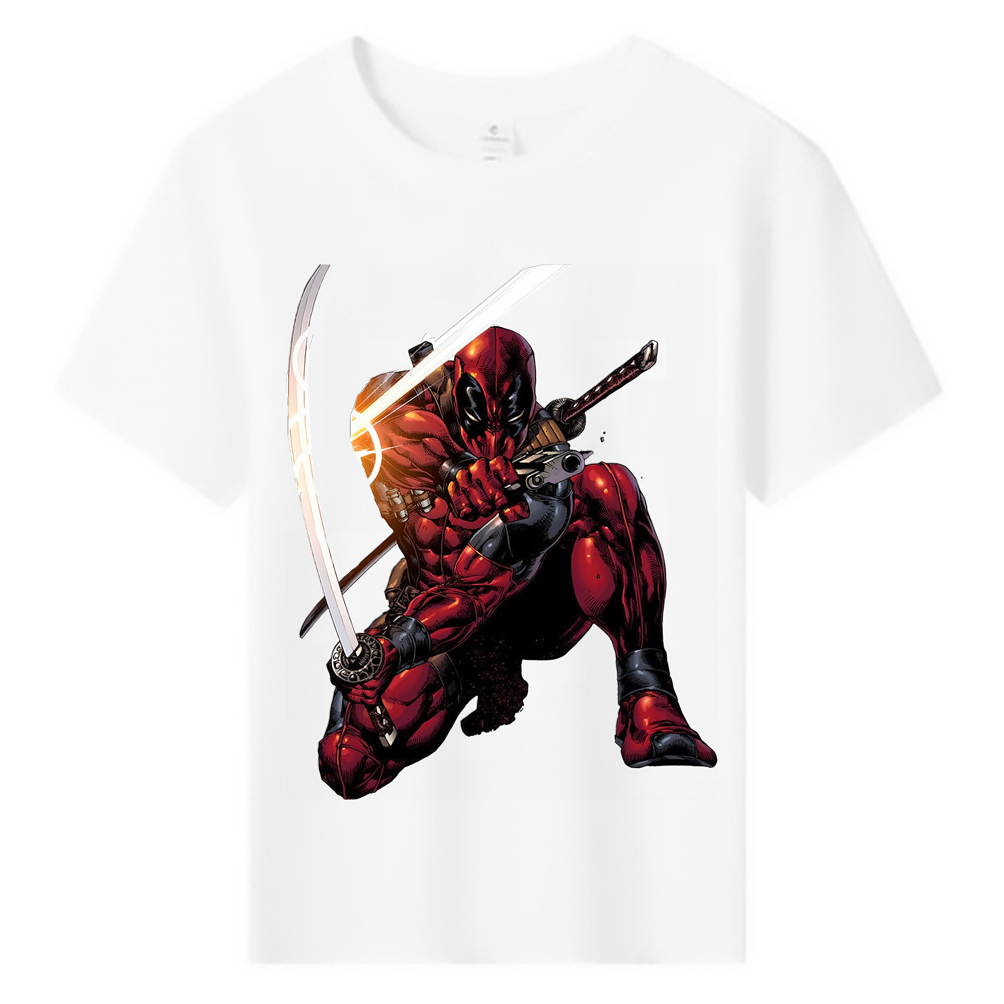 （画像用） Deadpool デッドプール 綿100％キッズTシャツ（フロントプリント）