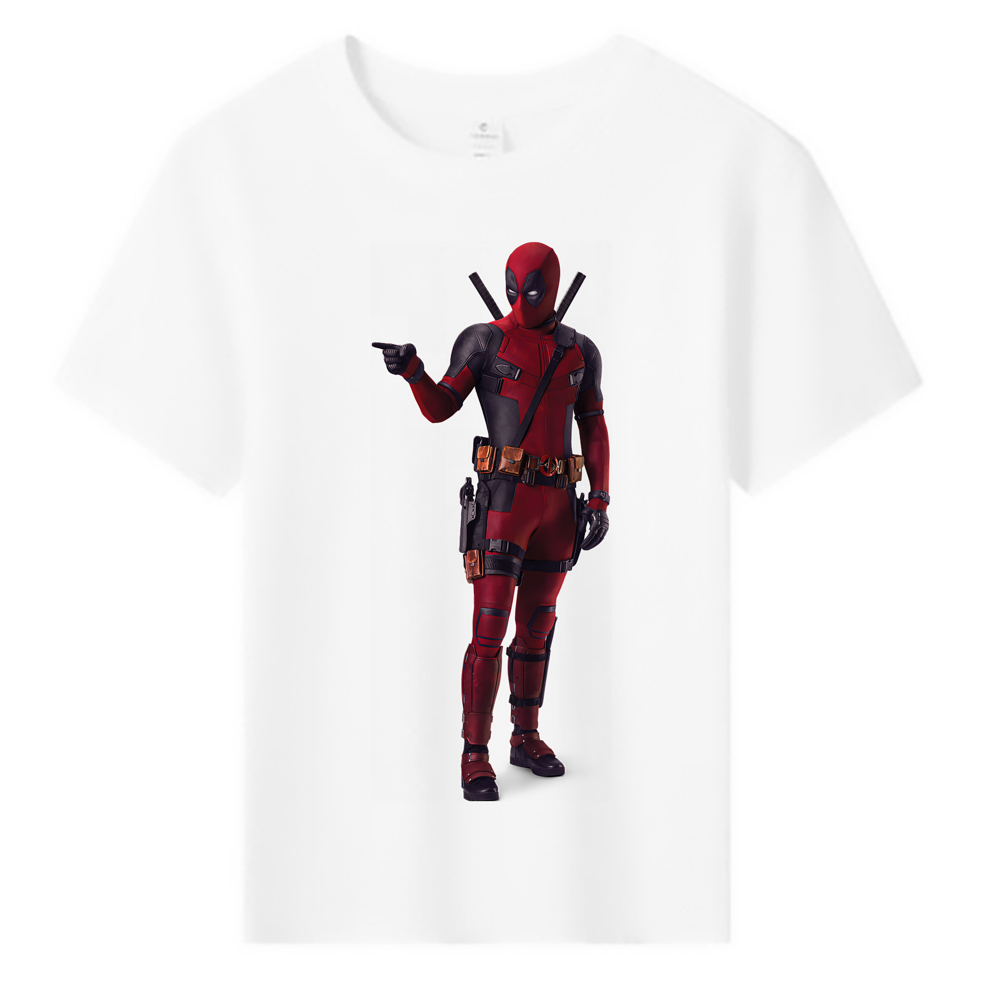 （画像用） Deadpool デッドプール 綿100％キッズTシャツ（フロントプリント）