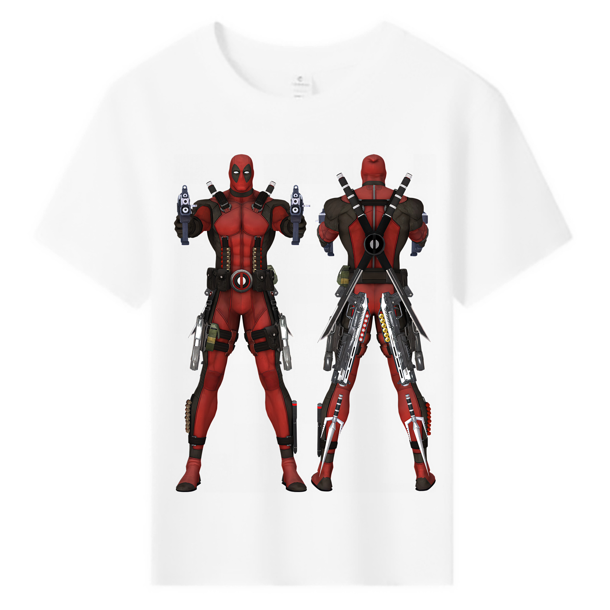 （画像用） Deadpool デッドプール 綿100％キッズTシャツ（フロントプリント）