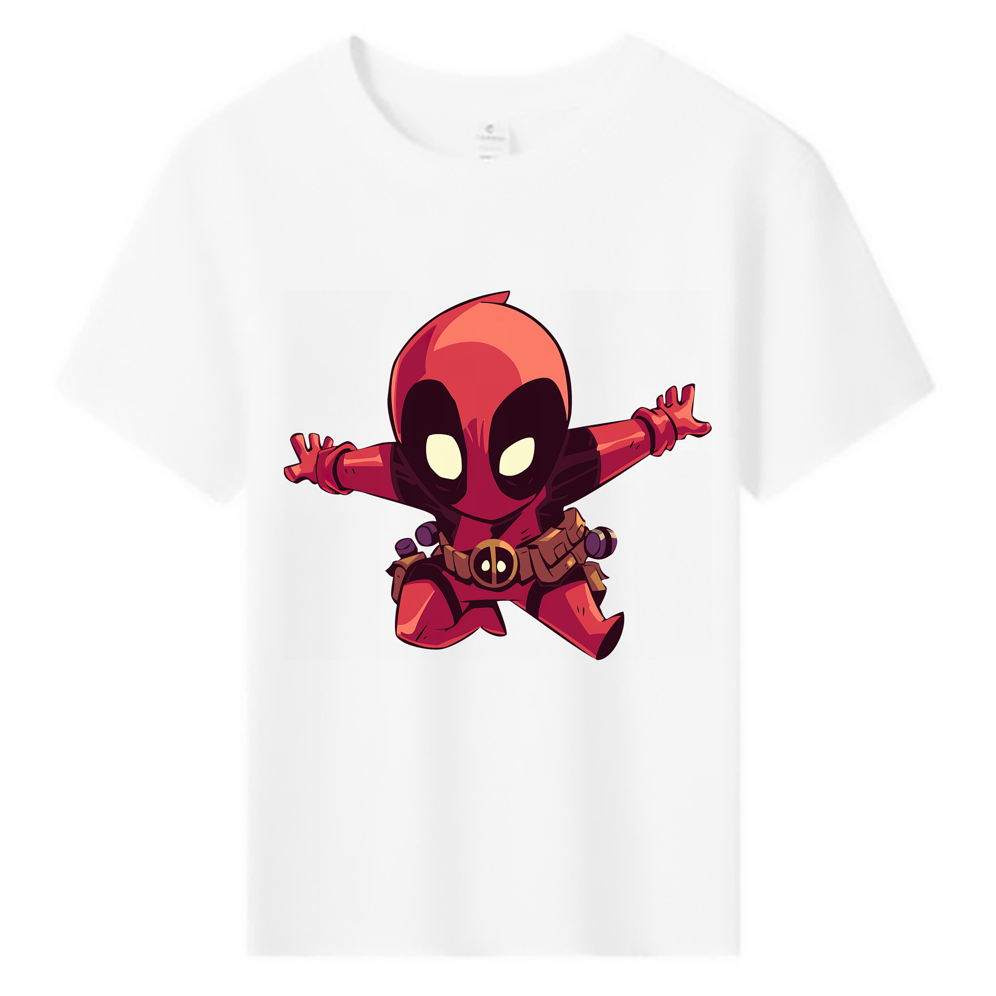 （画像用） Deadpool デッドプール 綿100％キッズTシャツ（フロントプリント）