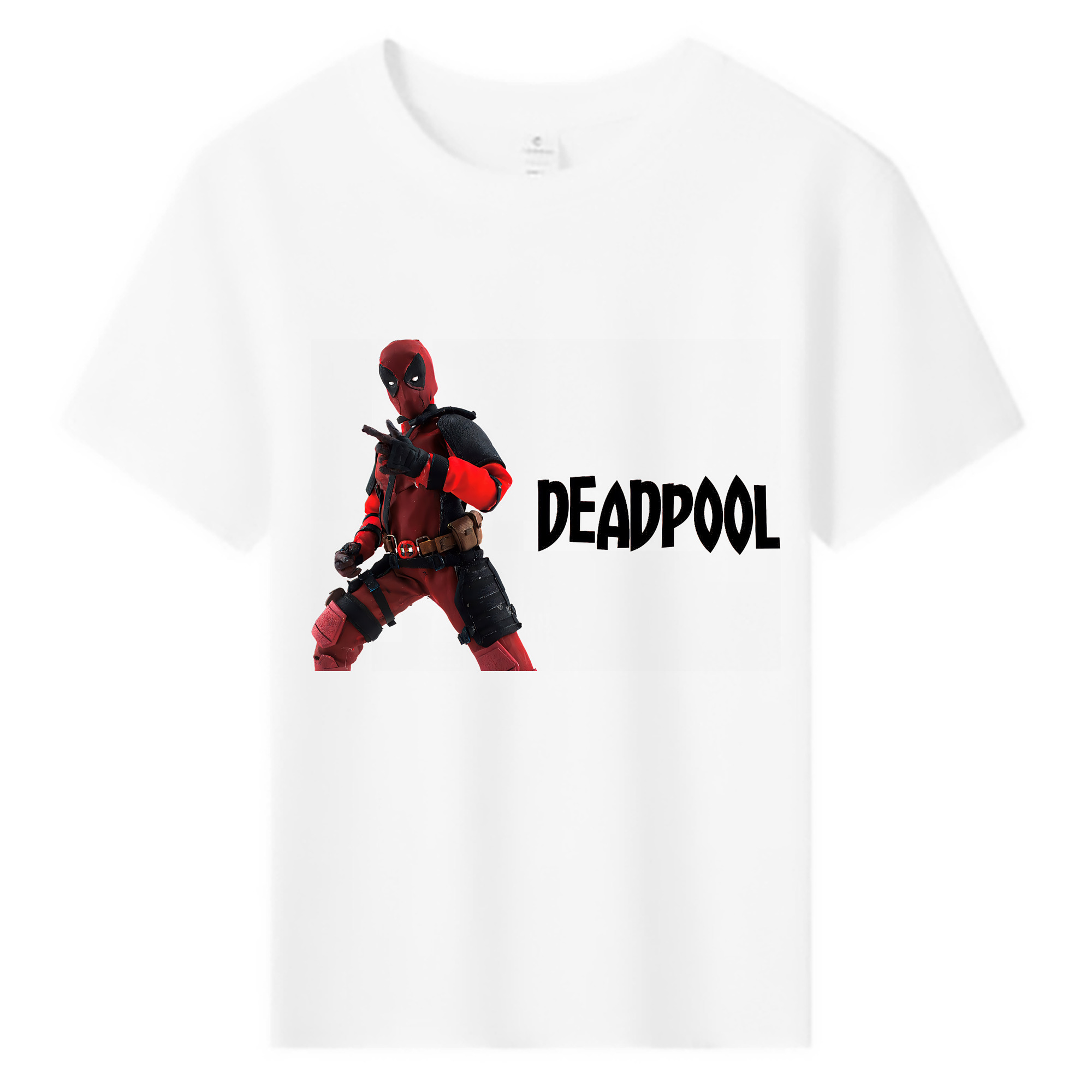 （画像用） Deadpool デッドプール 綿100％キッズTシャツ（フロントプリント）