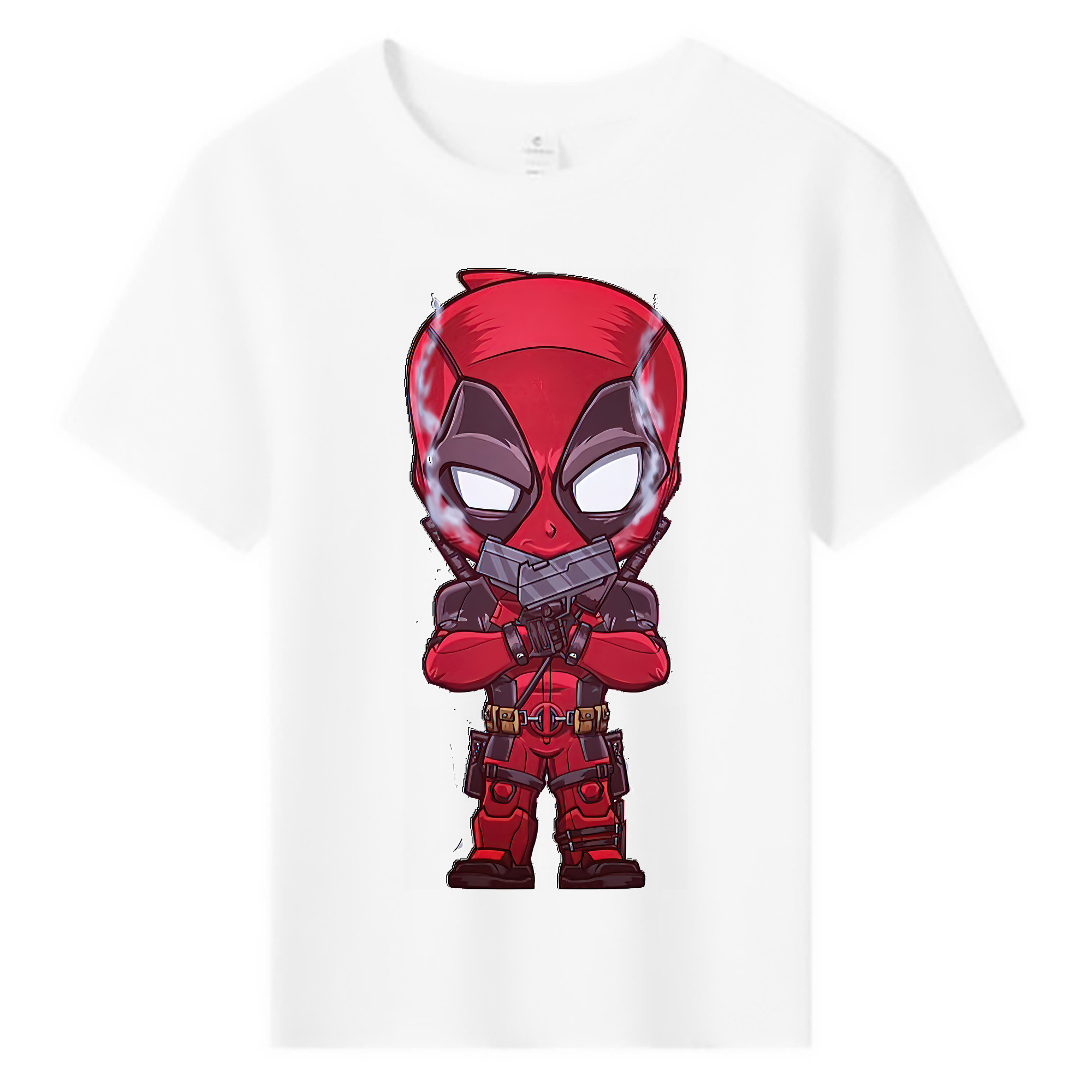 （画像用） Deadpool デッドプール 綿100％キッズTシャツ（フロントプリント）