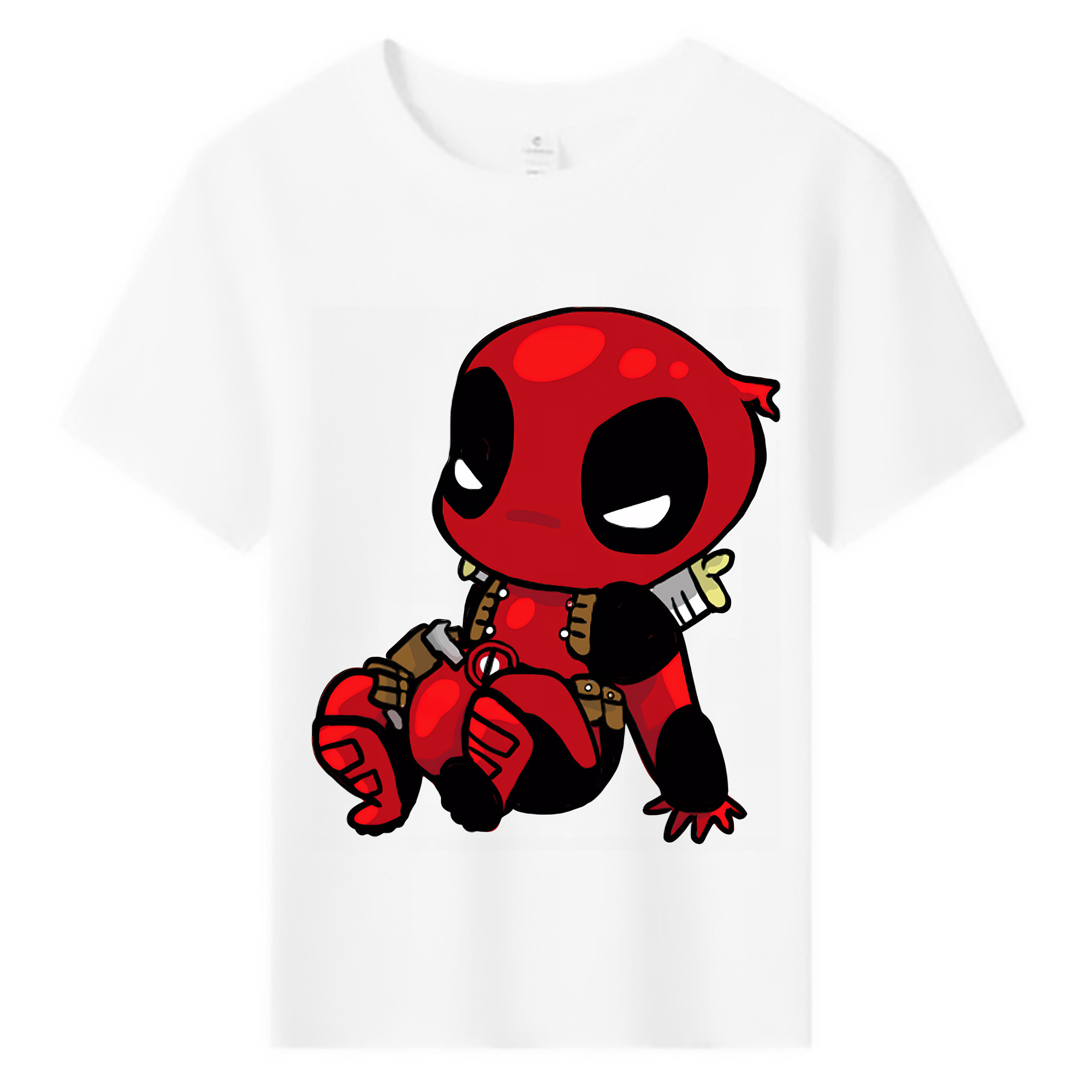 （画像用） Deadpool デッドプール 綿100％キッズTシャツ（フロントプリント）