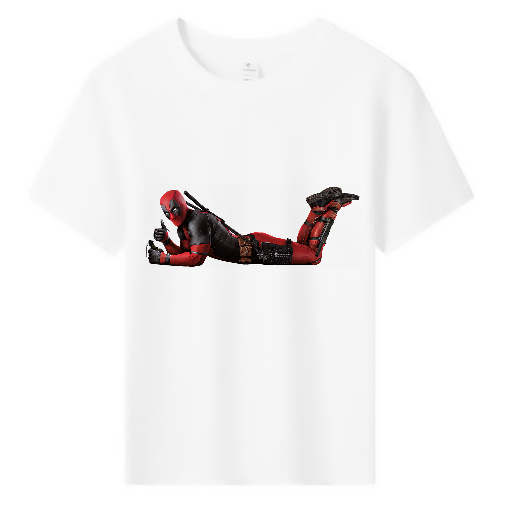 （画像用） Deadpool デッドプール 綿100％キッズTシャツ（フロントプリント）