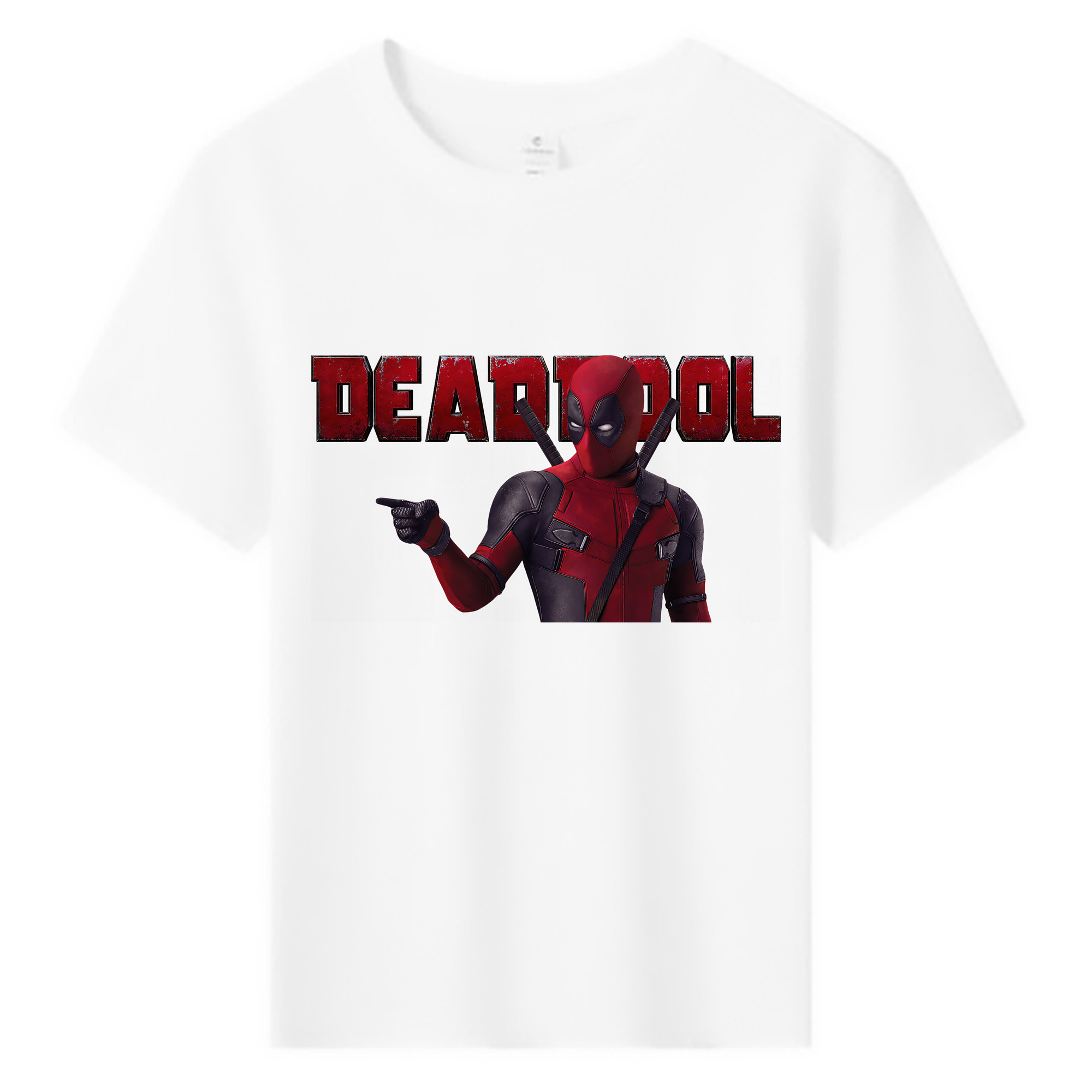 （画像用） Deadpool デッドプール 綿100％キッズTシャツ（フロントプリント）