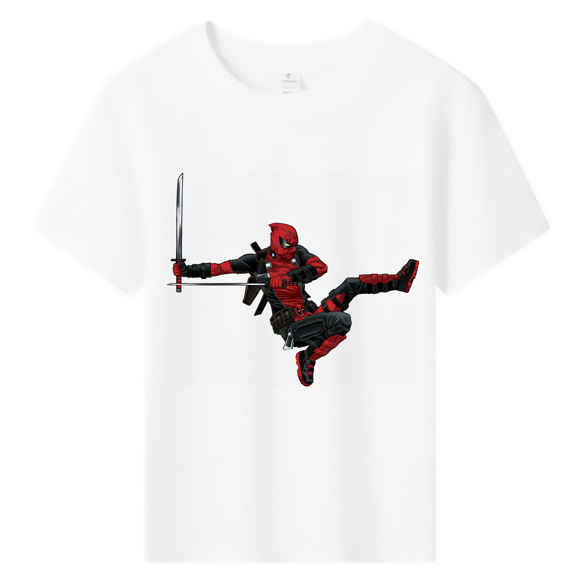 （画像用） Deadpool デッドプール 綿100％キッズTシャツ（フロントプリント）