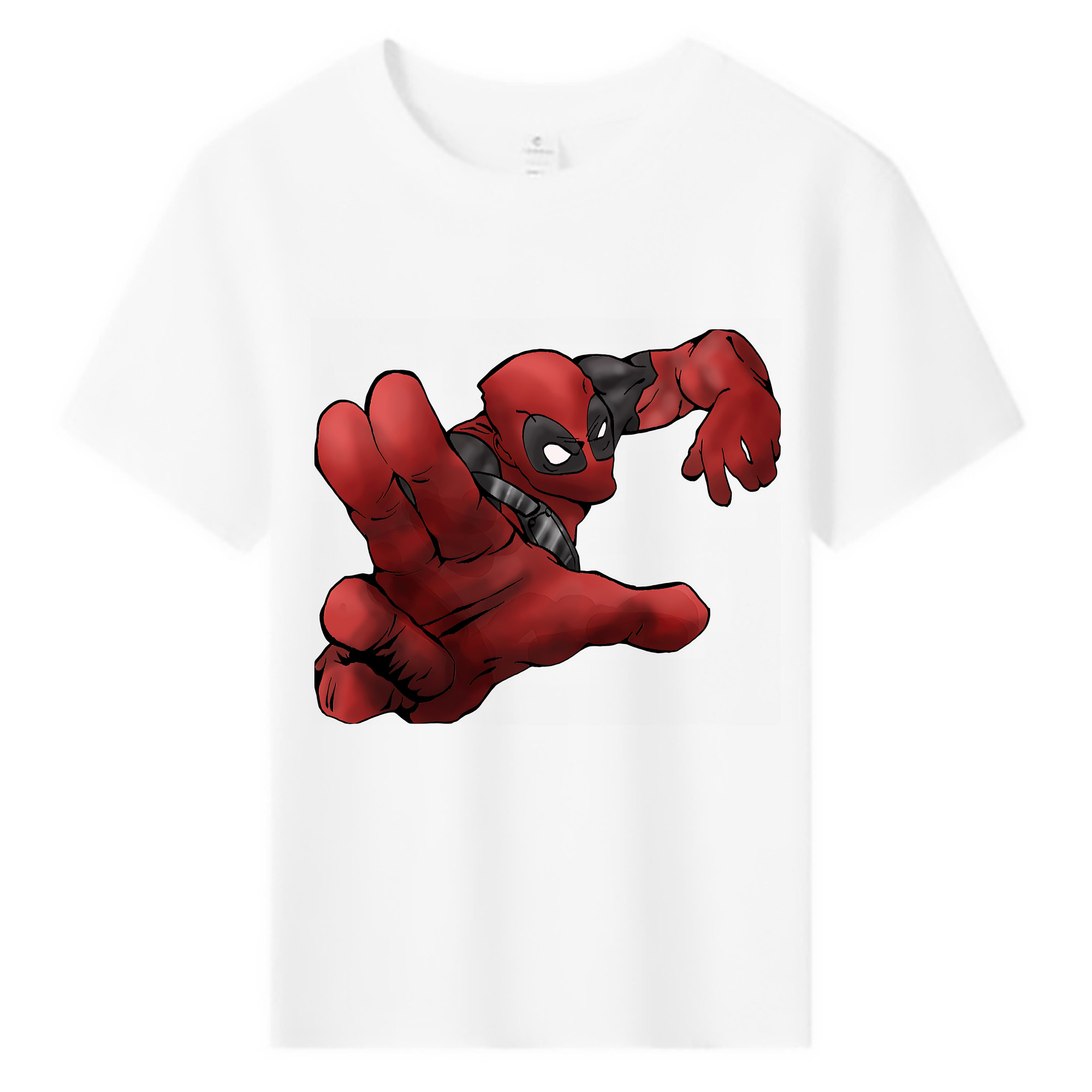 （画像用） Deadpool デッドプール 綿100％キッズTシャツ（フロントプリント）