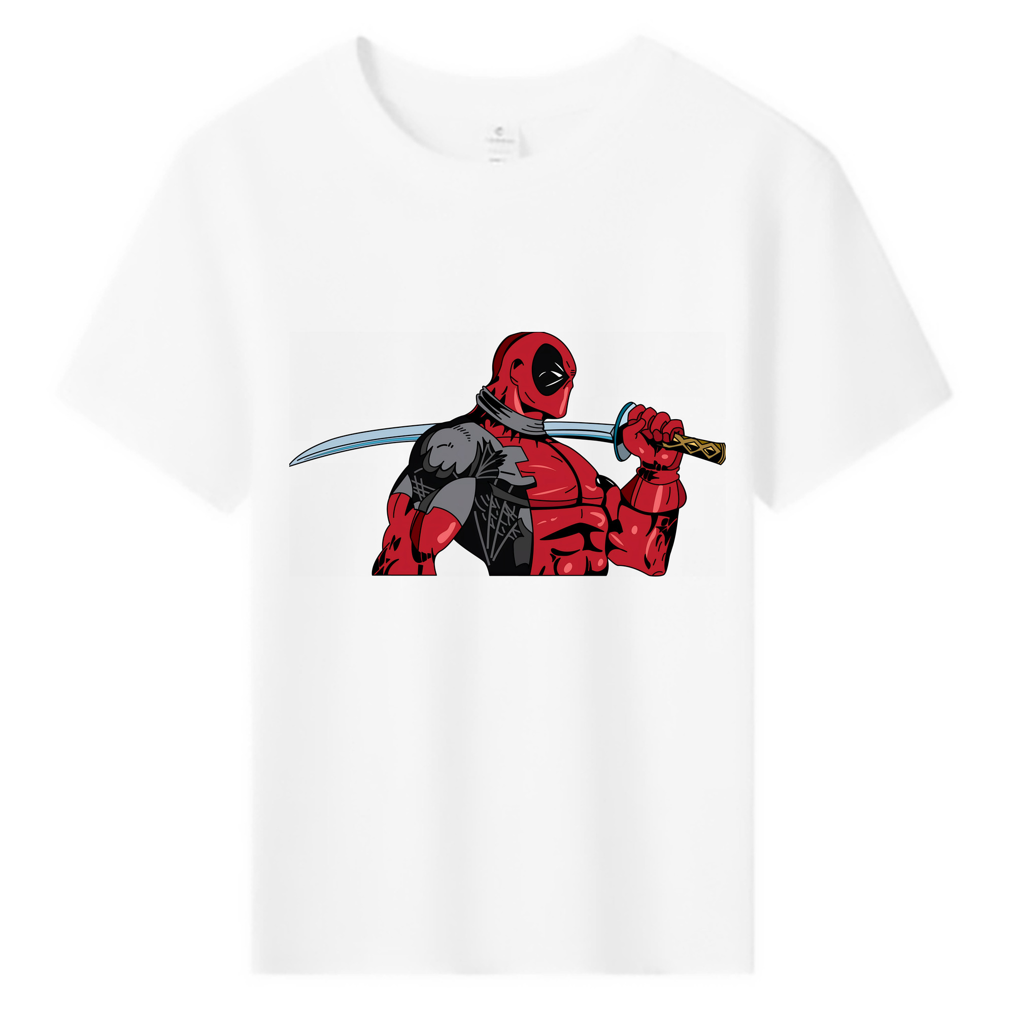 （画像用） Deadpool デッドプール 綿100％キッズTシャツ（フロントプリント）