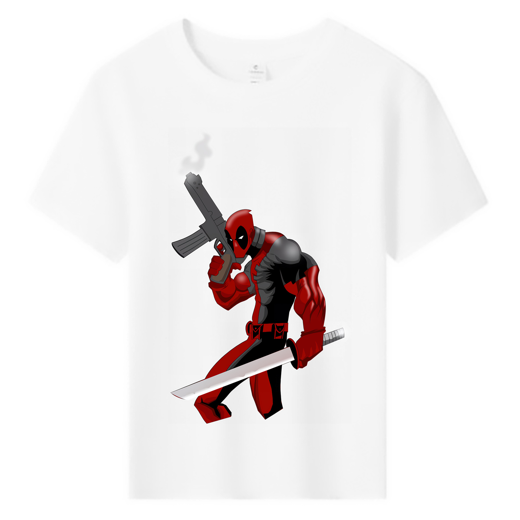 （画像用） Deadpool デッドプール 綿100％キッズTシャツ（フロントプリント）