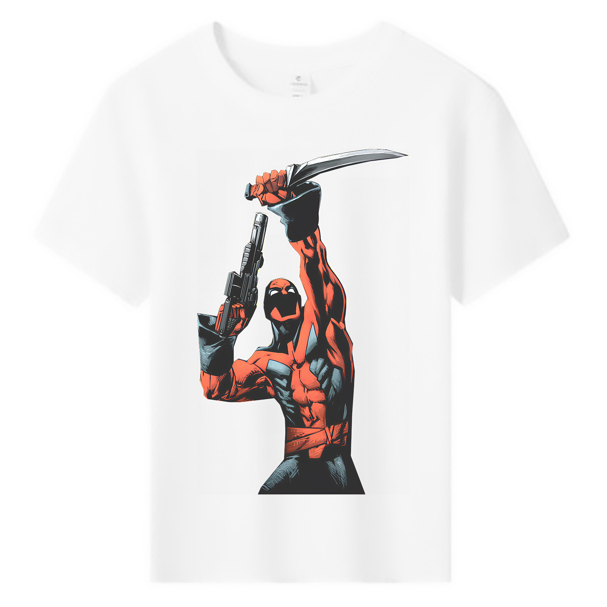 （画像用） Deadpool デッドプール 綿100％キッズTシャツ（フロントプリント）