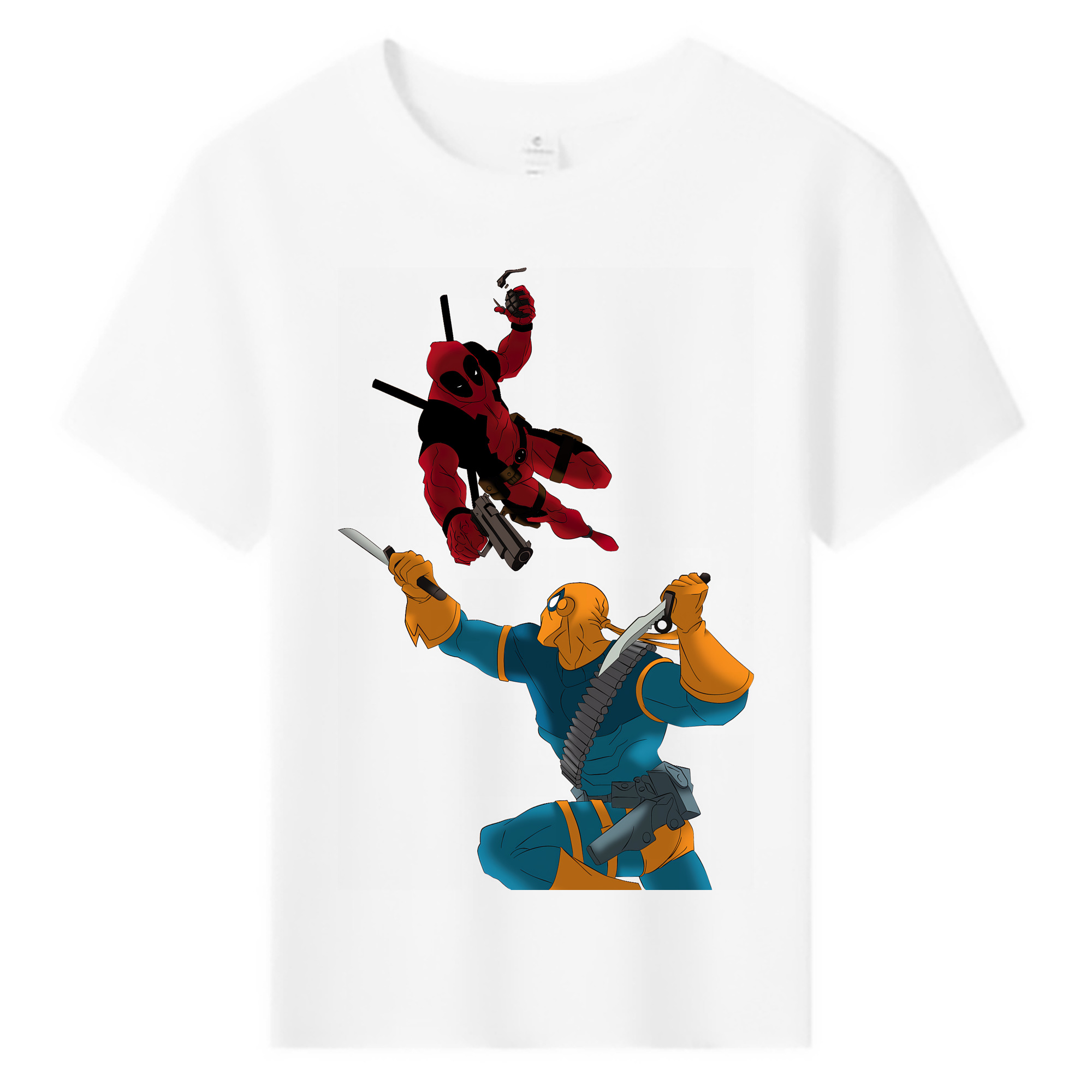 （画像用） Deadpool デッドプール 綿100％キッズTシャツ（フロントプリント）