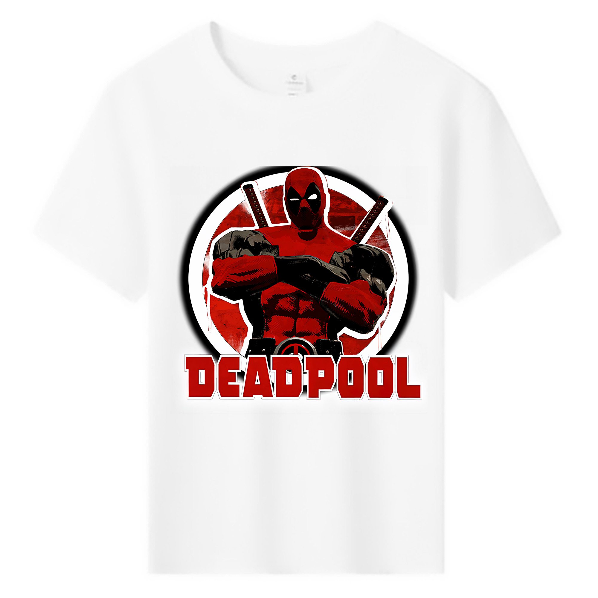 （画像用） Deadpool デッドプール 綿100％キッズTシャツ（フロントプリント）