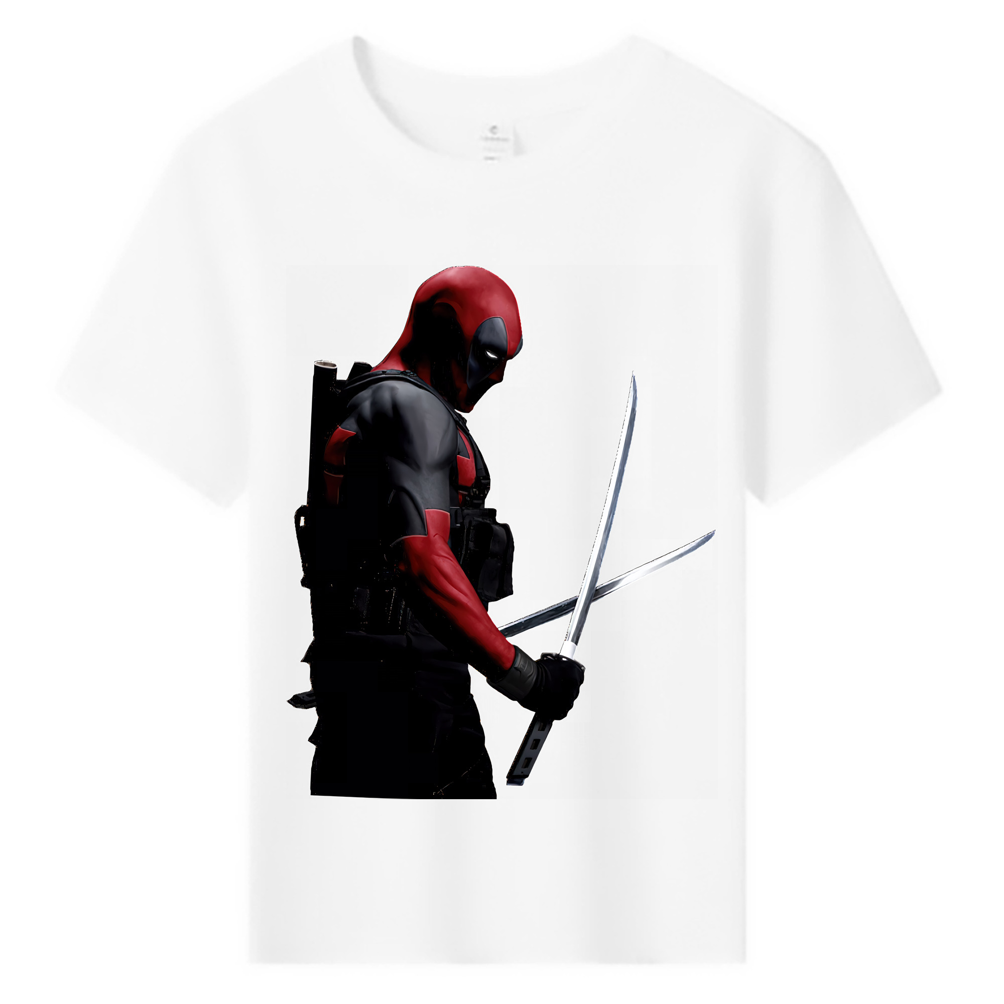 （画像用） Deadpool デッドプール 綿100％キッズTシャツ（フロントプリント）
