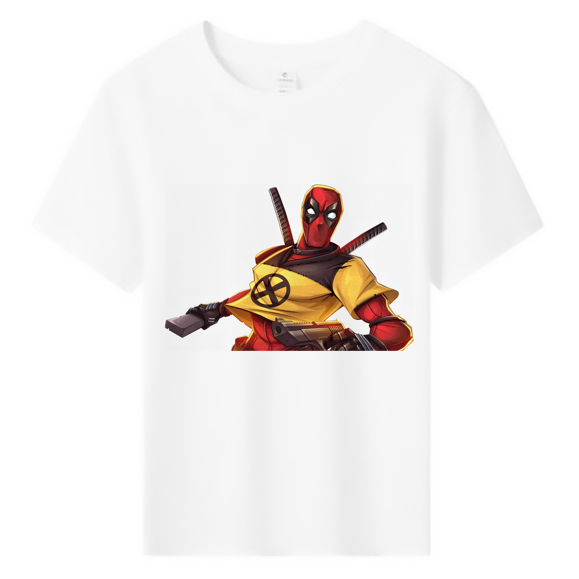 （画像用） Deadpool デッドプール 綿100％キッズTシャツ（フロントプリント）