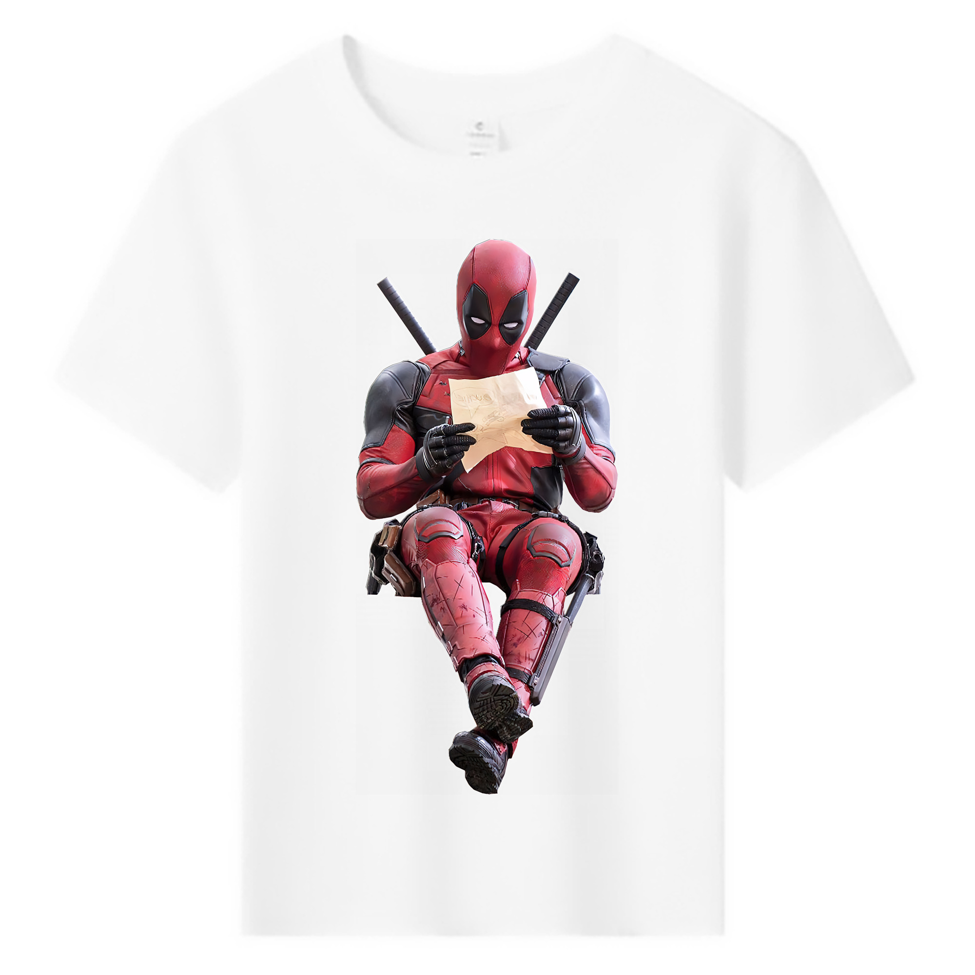 （画像用） Deadpool デッドプール 綿100％キッズTシャツ（フロントプリント）