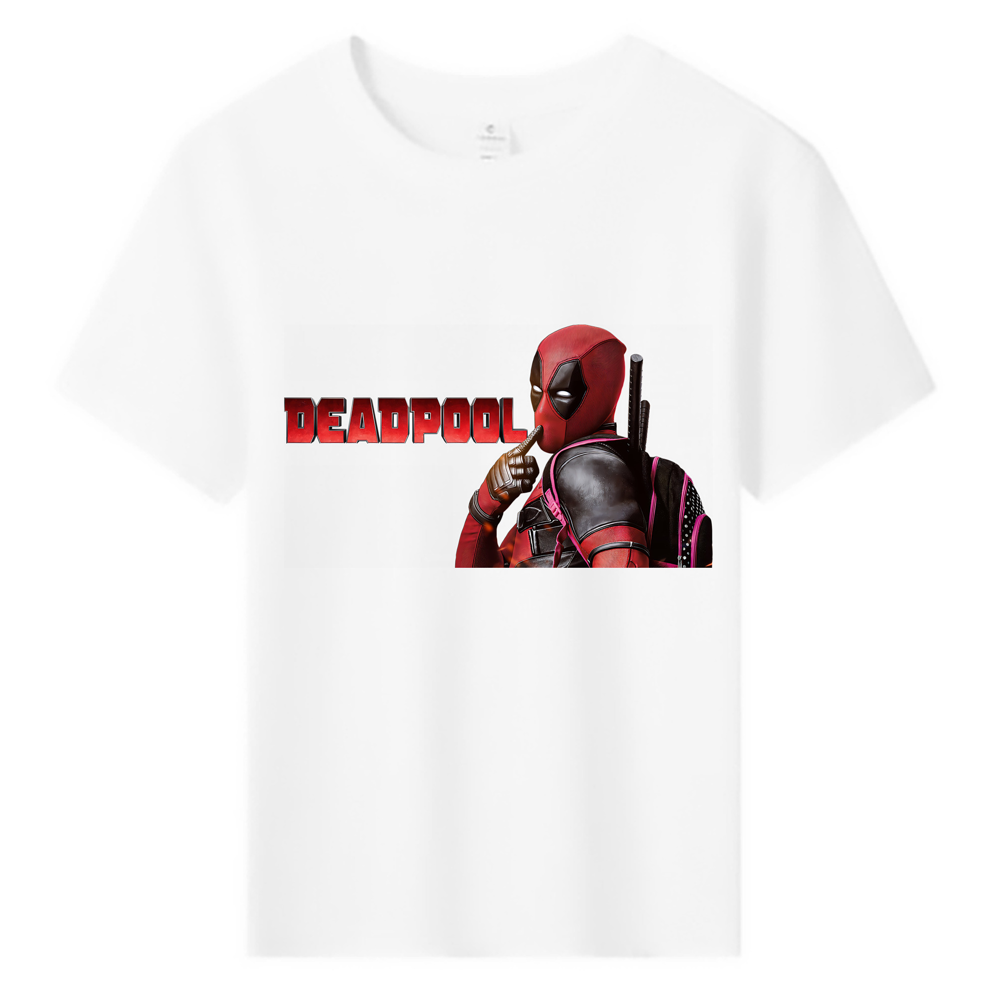 （画像用） Deadpool デッドプール 綿100％キッズTシャツ（フロントプリント）