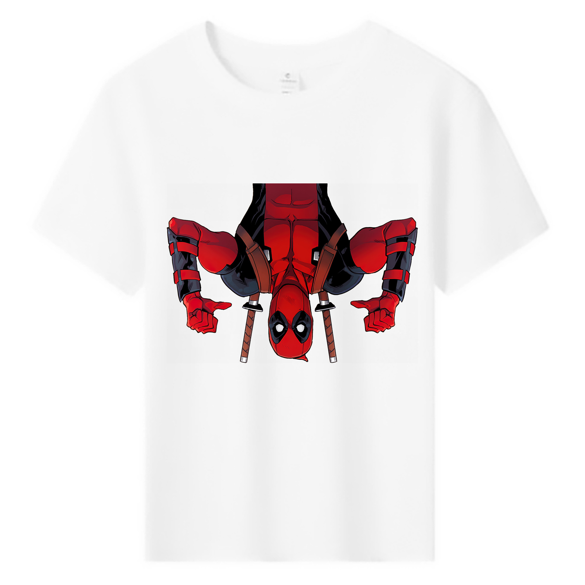 （画像用） Deadpool デッドプール 綿100％キッズTシャツ（フロントプリント）