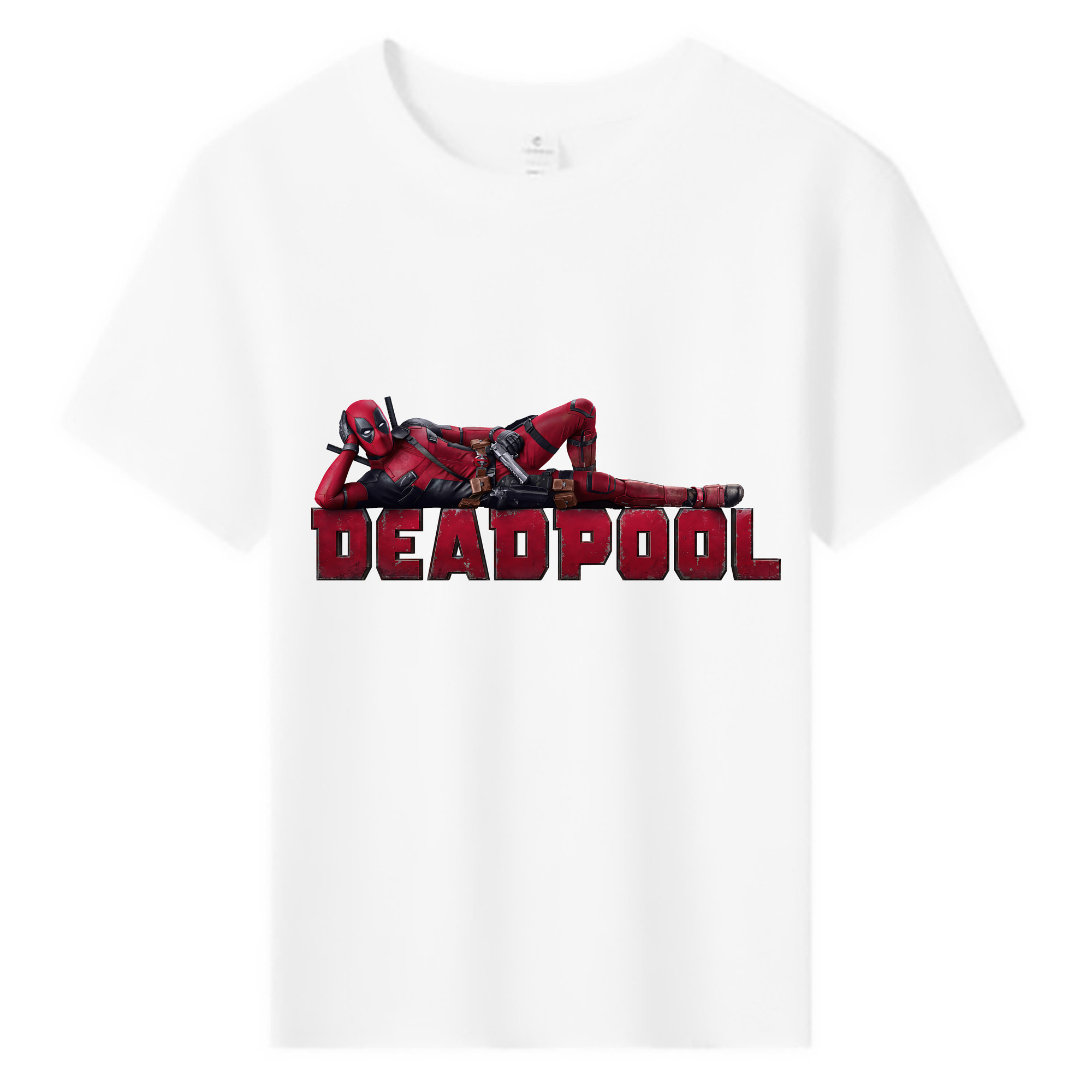 （画像用） Deadpool デッドプール 綿100％キッズTシャツ（フロントプリント）